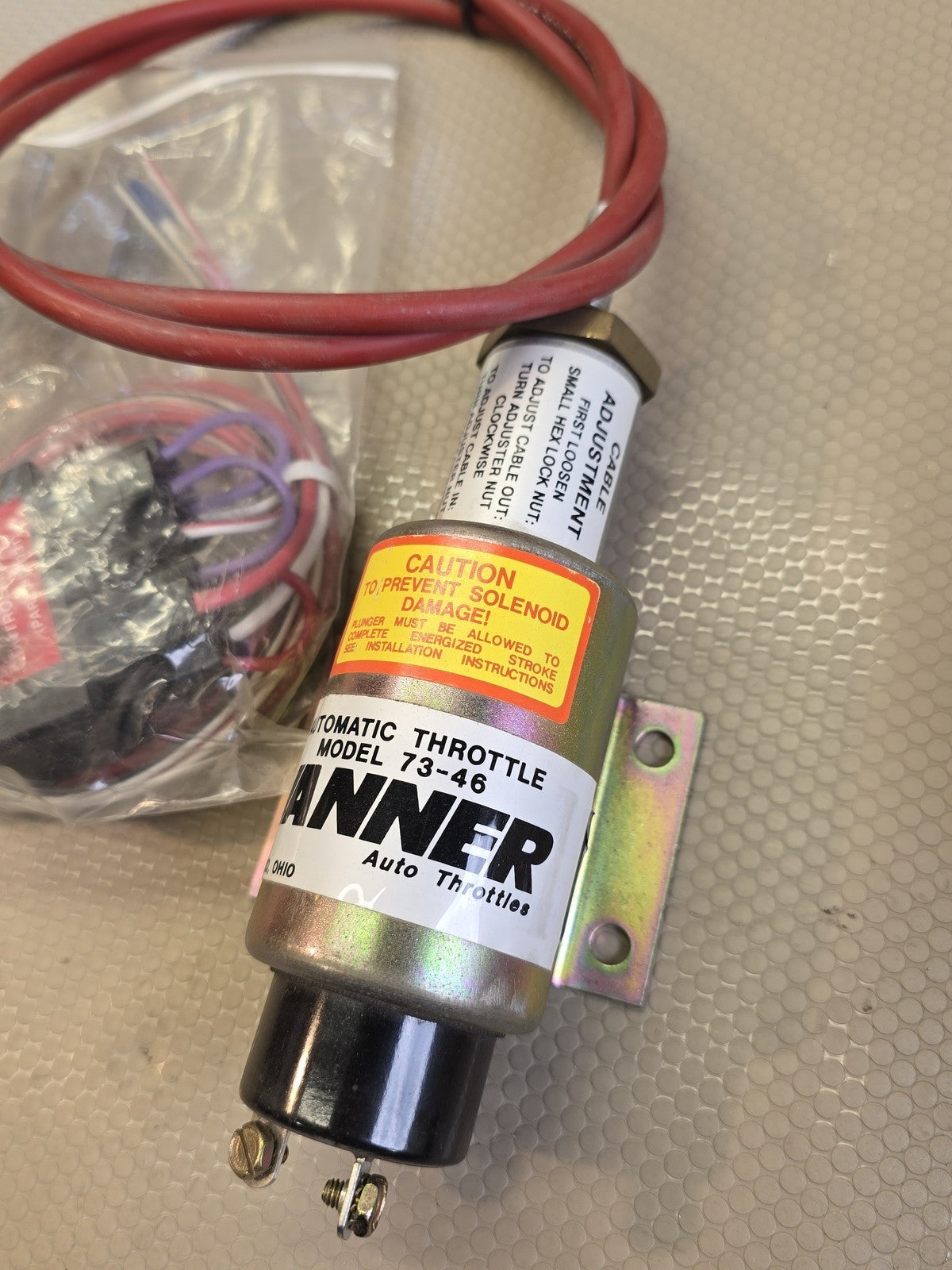 Vanner 73-46 Automatic Throttle Control Kit Solenoid Module 02031 Heavy Duty