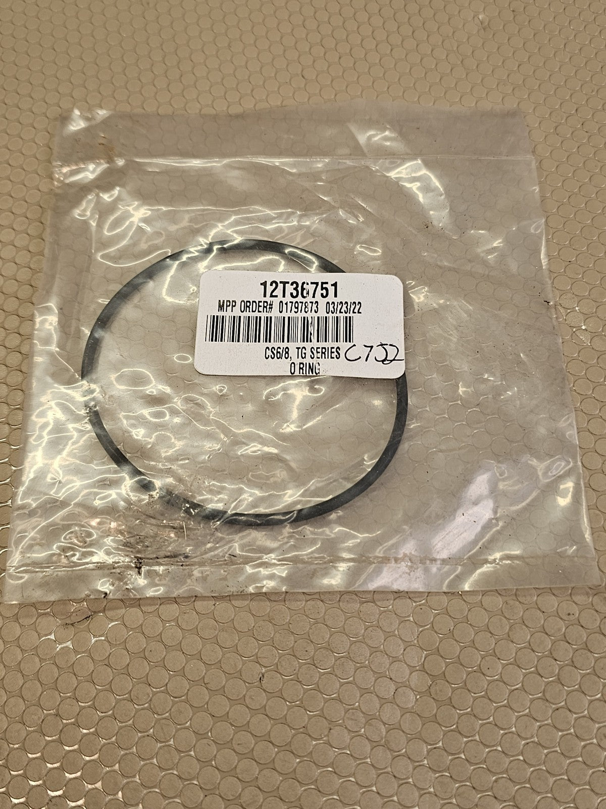 Muncie 12T36751 PTO O-Ring TG Series CSG/8