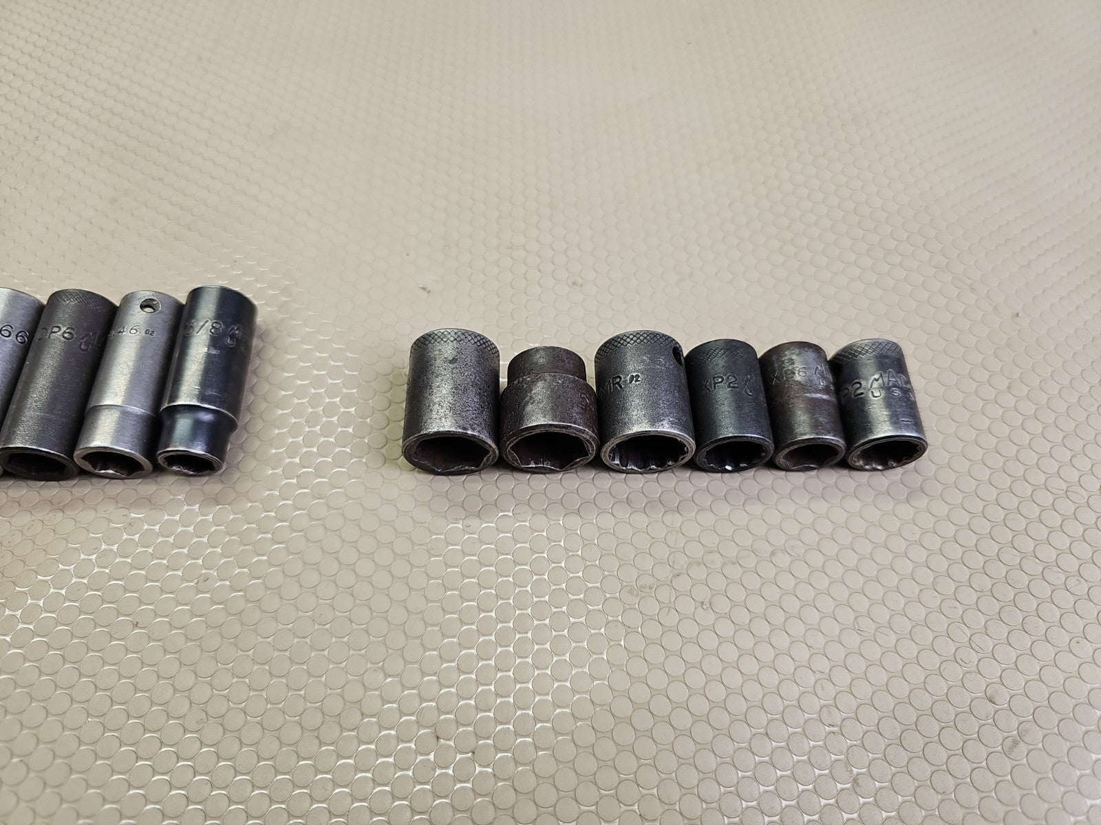 20pc Mac Tools Mixed 3/8" Drive Sockets, Deep And Shallow Metric & Sae impact