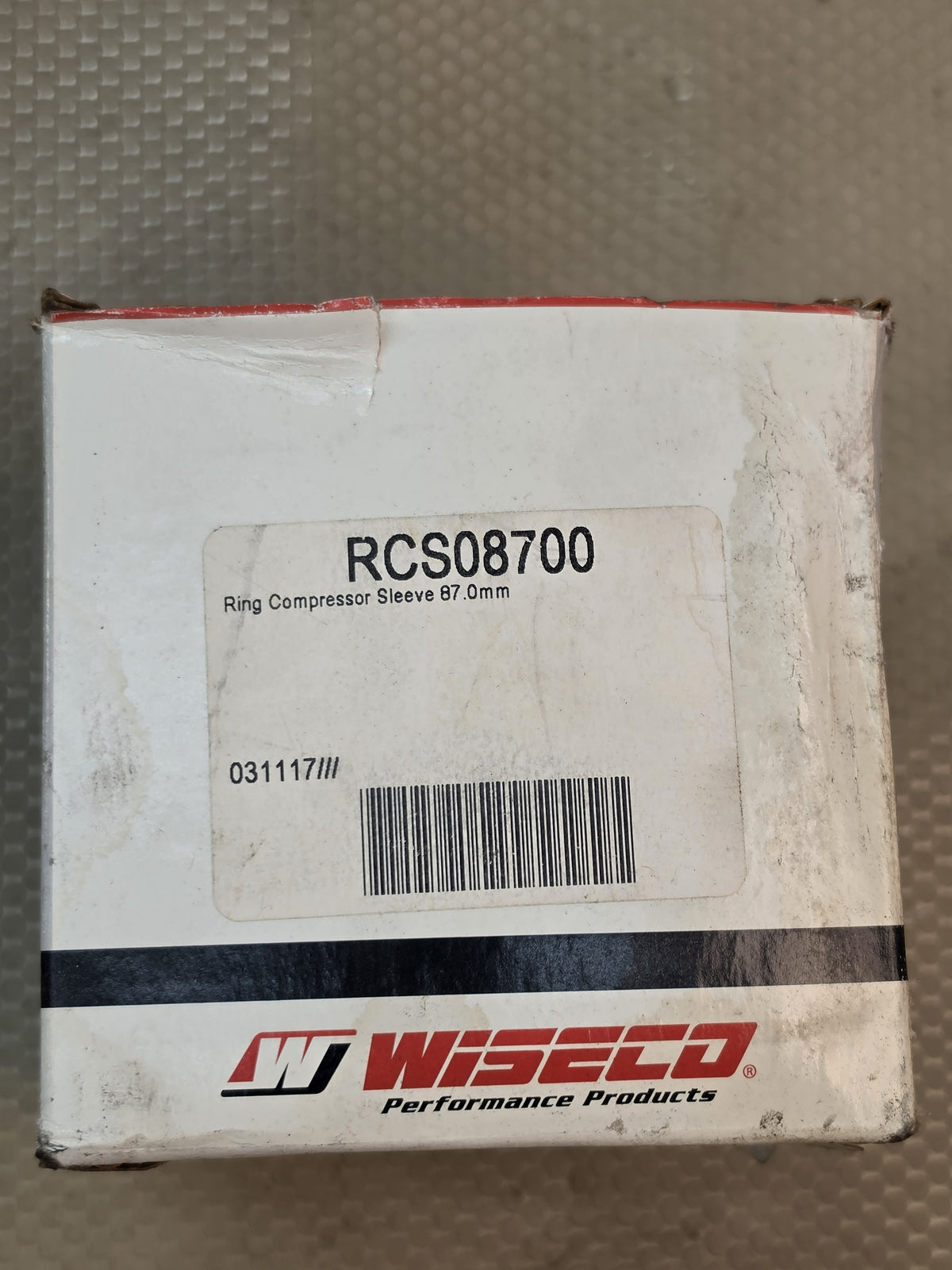 Wiseco RCS08700 Ring Compressor Sleeve 87.0mm Engine Piston Installation Tool