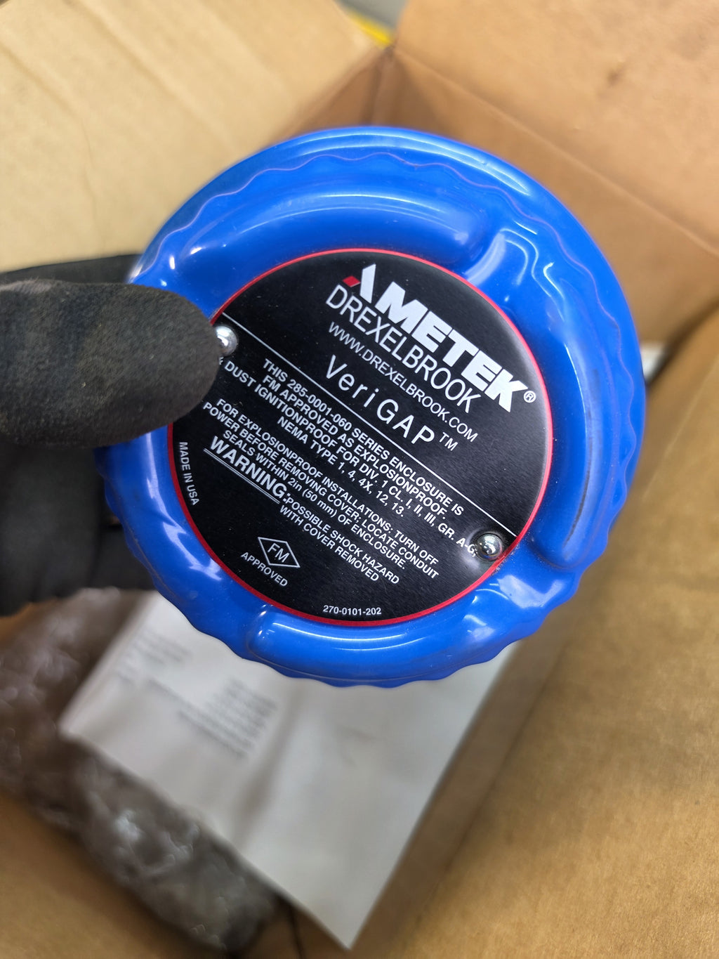 AMETEK Drexelbrook 404-1200 VeriGAP 705 2-Wire Ultrasonic Level Switch