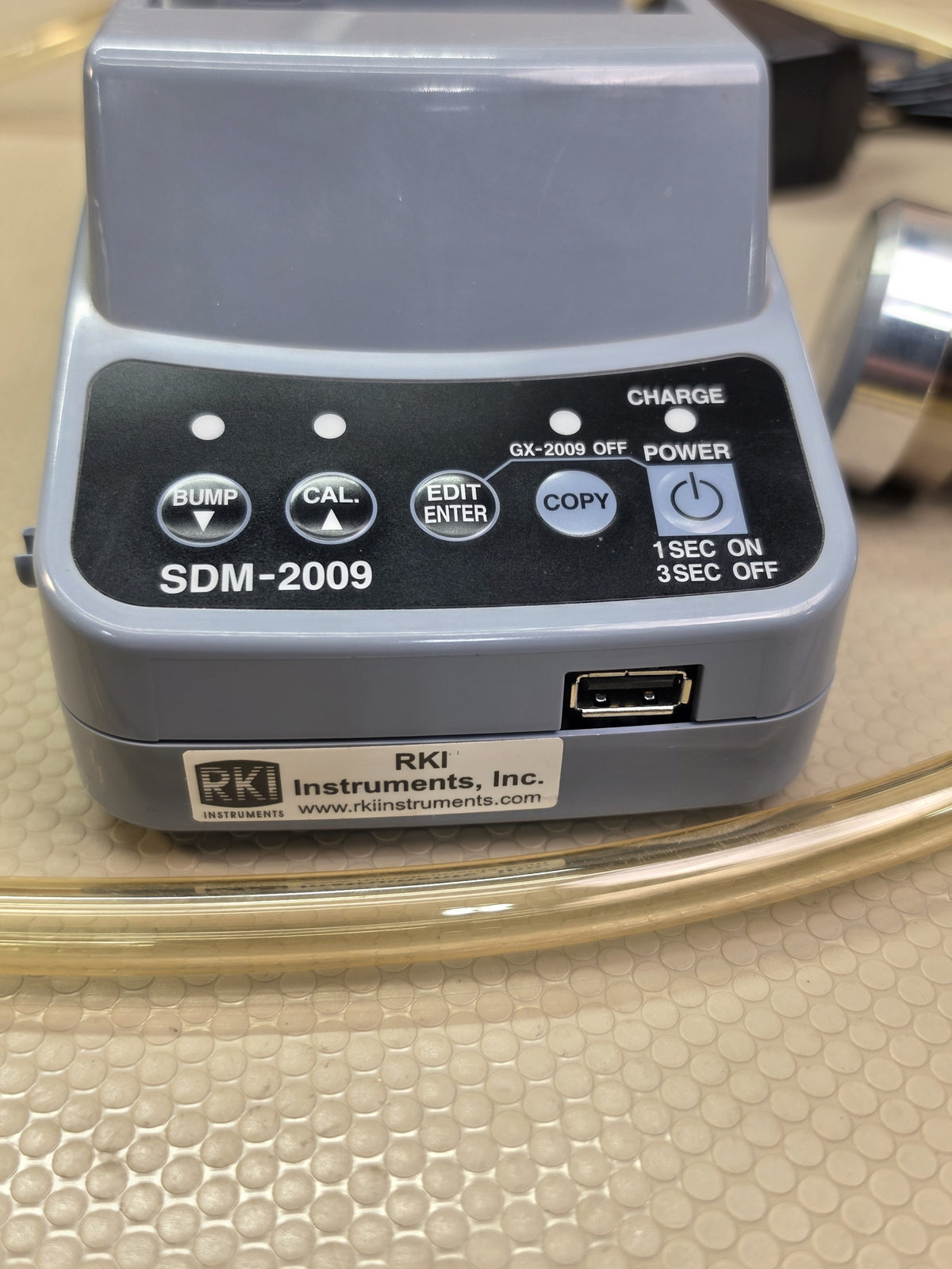 RKI Riken Keiki SDM-2009 GX-2009 Calibration Dock w/ Model 2004 Regulator