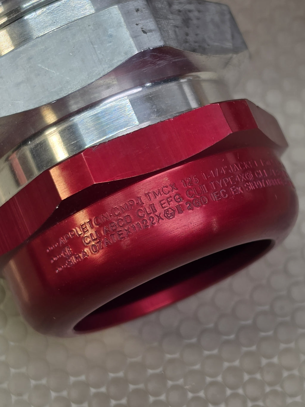 CMP TMCX125A 1-1/4" Cable Gland for Type MC, MC-HL & Teck Armored Cables