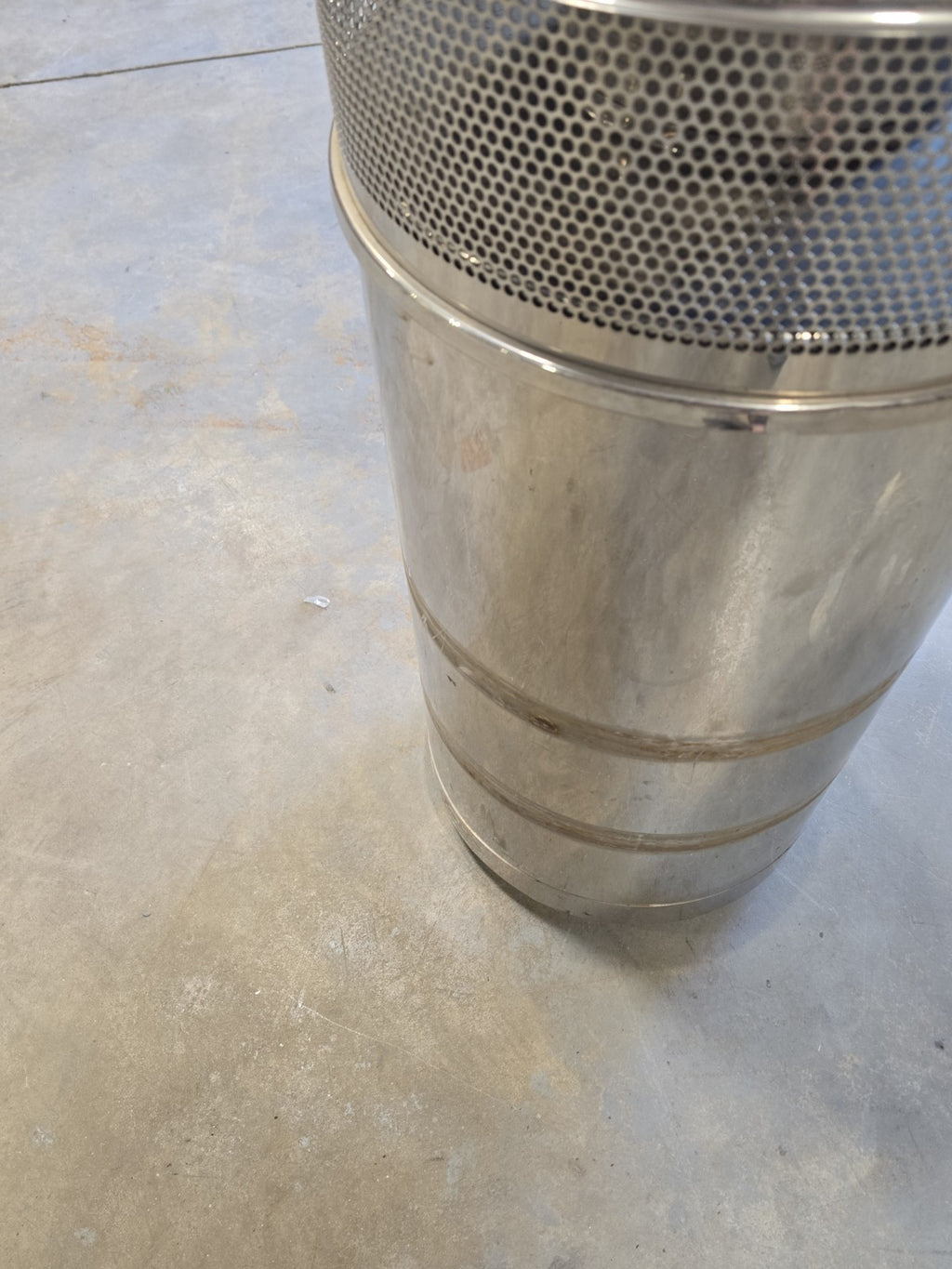 PETERBILT Genuine Vortex 05-15058 AIR CLEANER 15 Inch CHROME