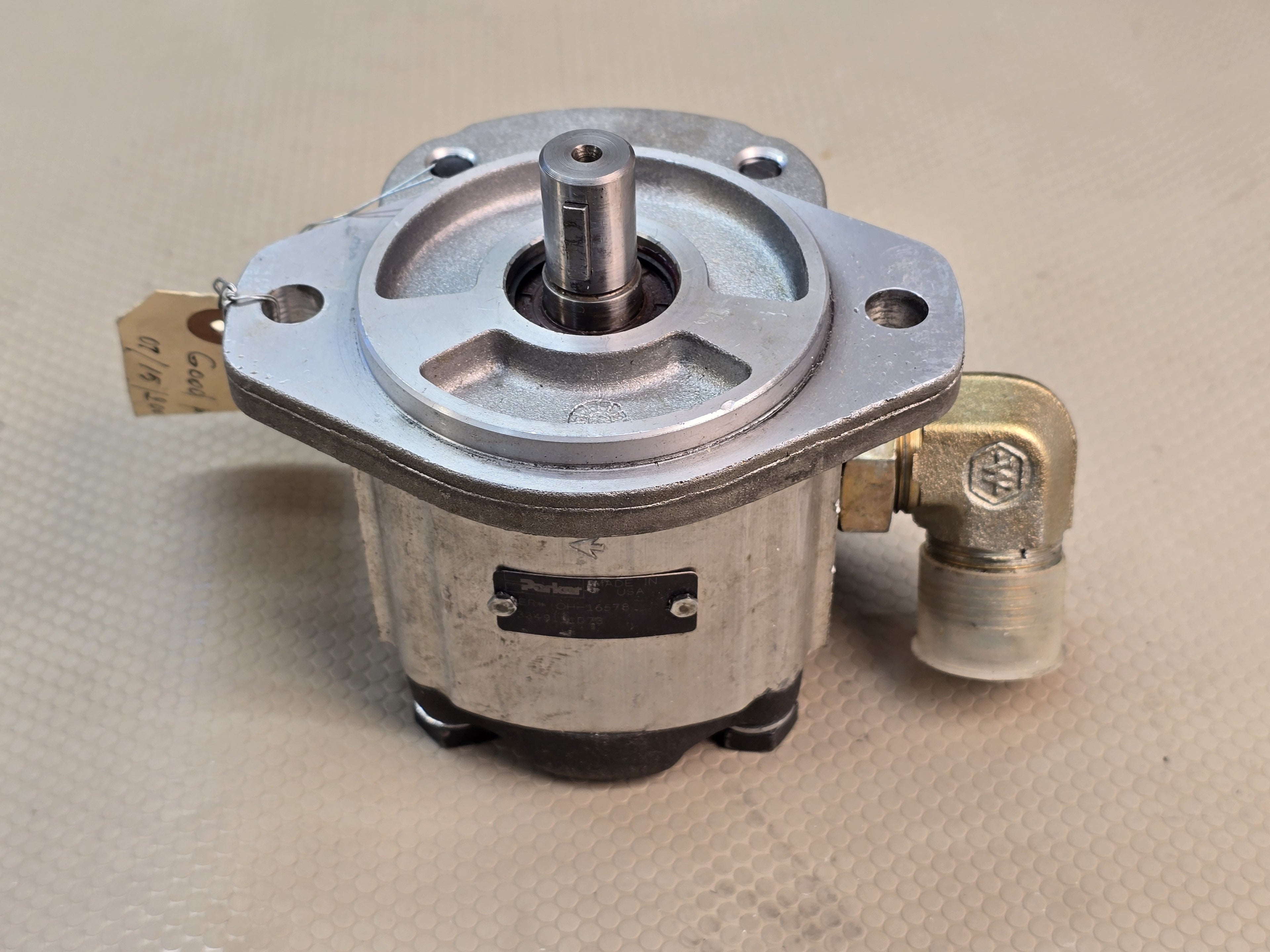 Parker Hydraulic Gear Pump OH-16578 3349111073 Used