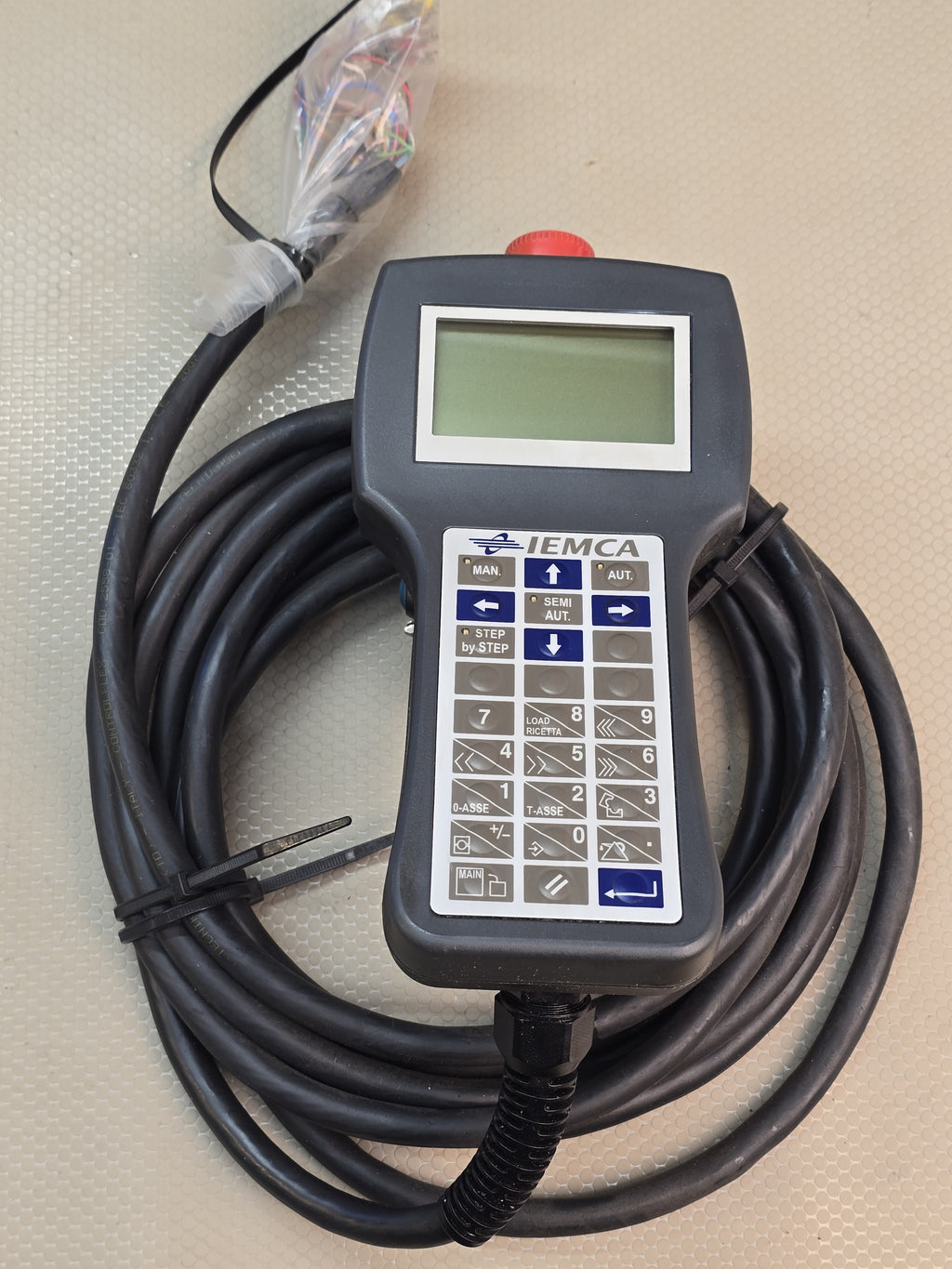 UniOP 6ZA1007-7EM11 ePALM10 Handheld Control Pendant 24VDC E-Stop Key Switch