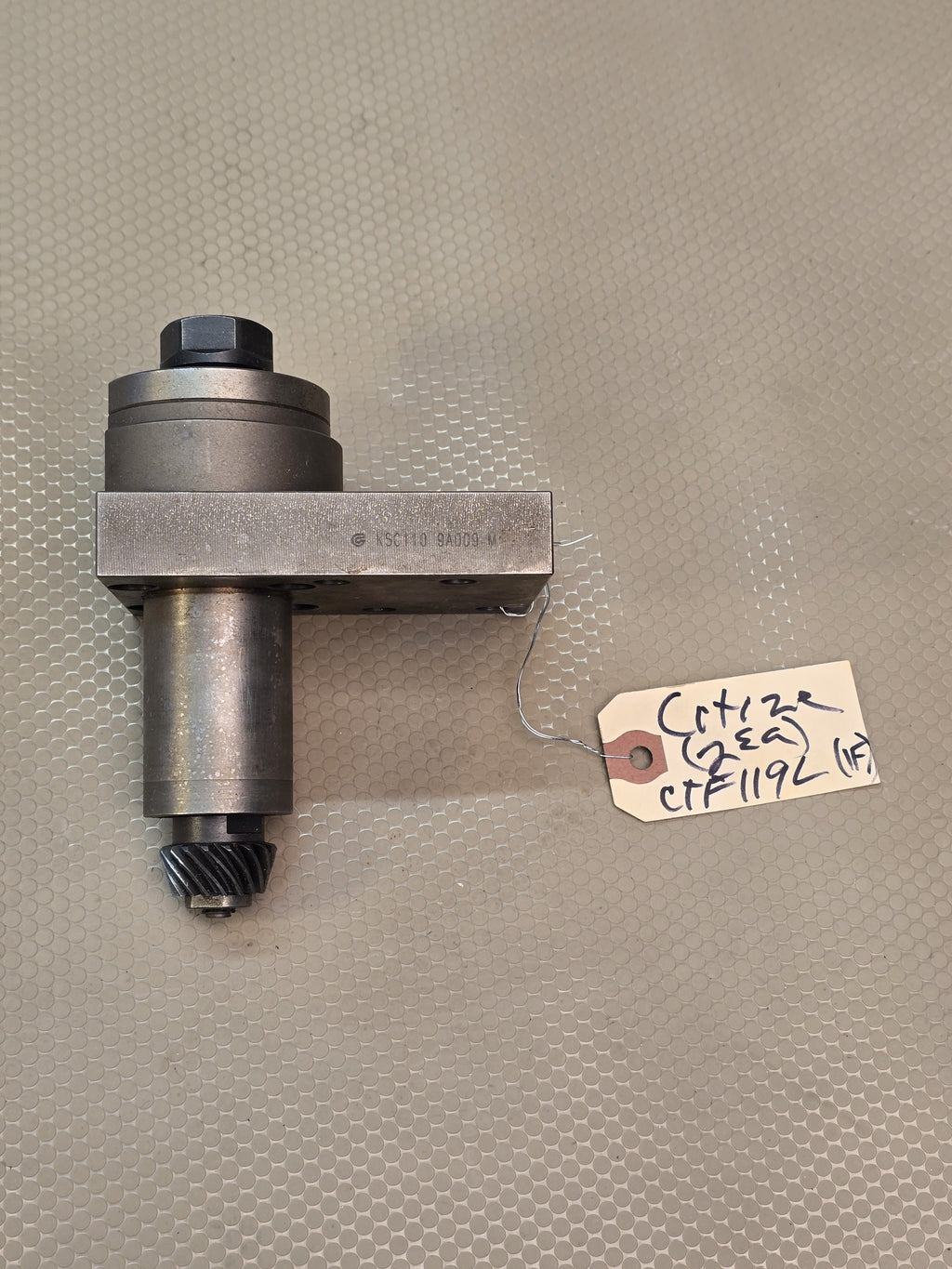 Citizen Cincom CNC Swiss KSC110-1398M Live Tool Holder E32, M Series Machine