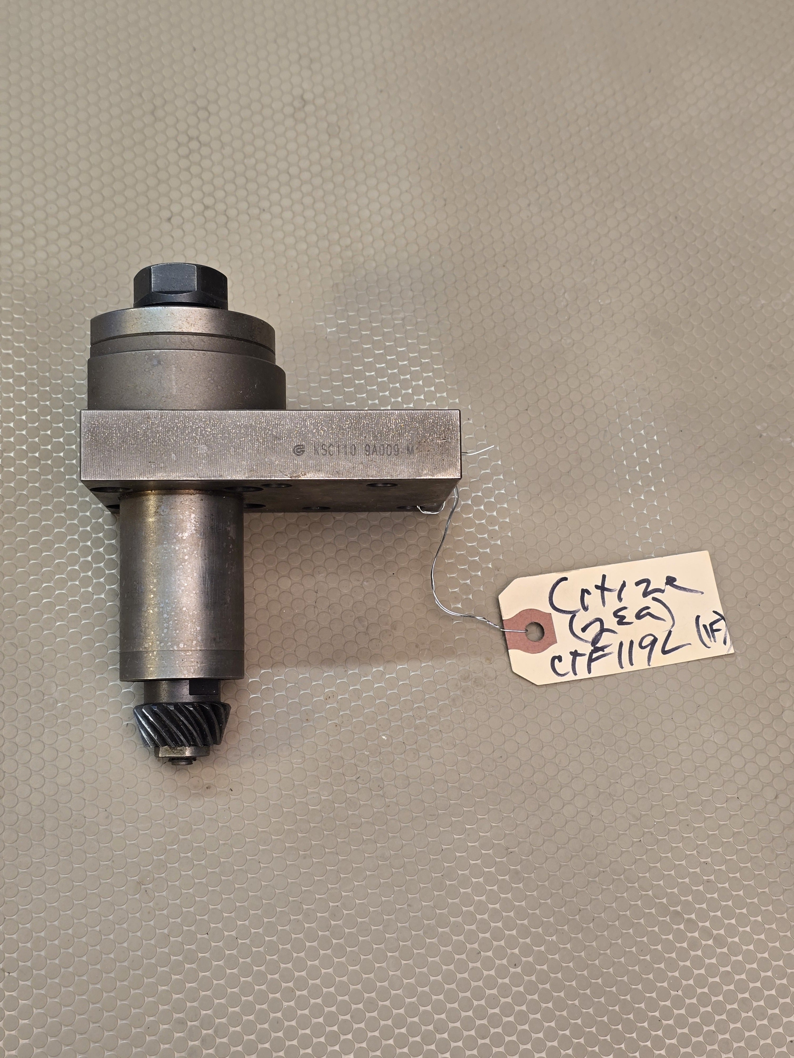 Citizen Cincom CNC Swiss KSC110-1398M Live Tool Holder E32, M Series Machine