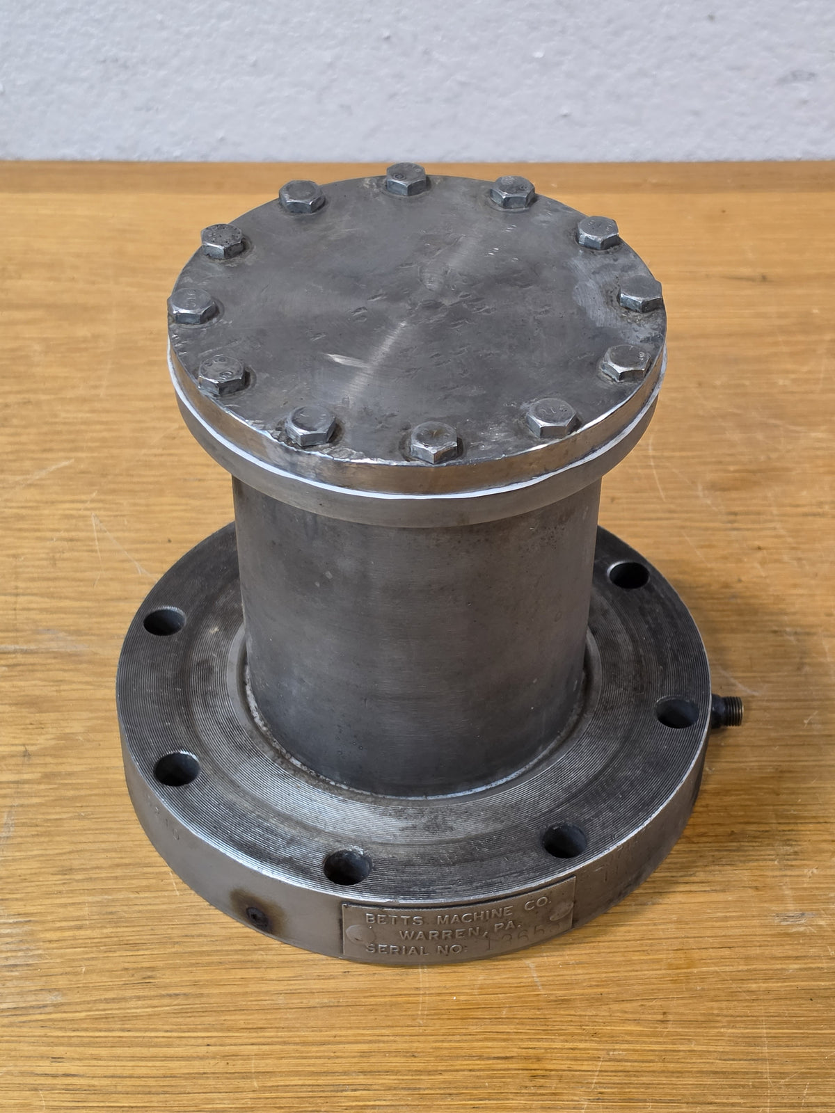Betts Industries CH47003SST CH18057TF 4" 316 Stainless Internal Chemical Hydraulic Valve