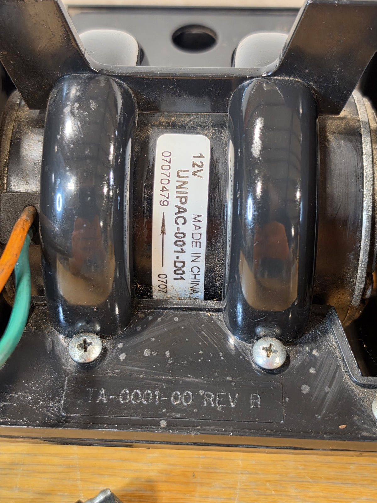 Blower TA0050014 UNIPAC-001-D01 12V Dual Squirrel Cage Fan Assembly TA-0001-00 HVAC