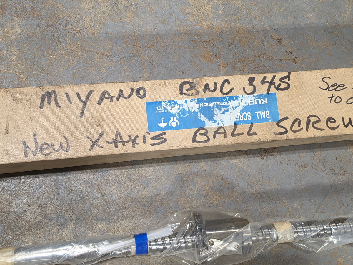 Kuroda 2K370-326-1AN Precision Ball Screw Miyano BNC 34S X-Axis CNC Lathe NEW