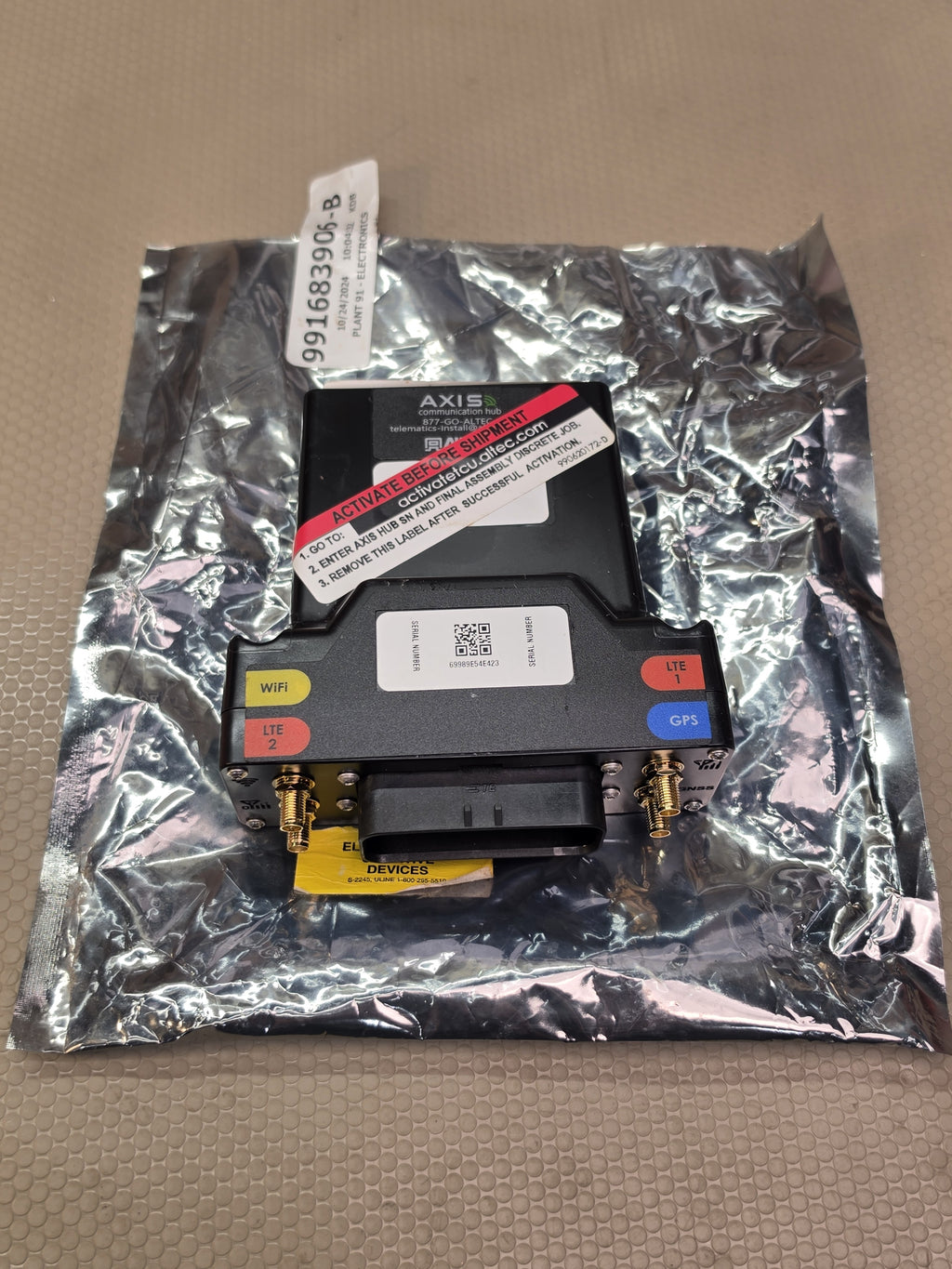 Altec 991683906-B Communication Hub AXIS Control Module Telematics Gateway