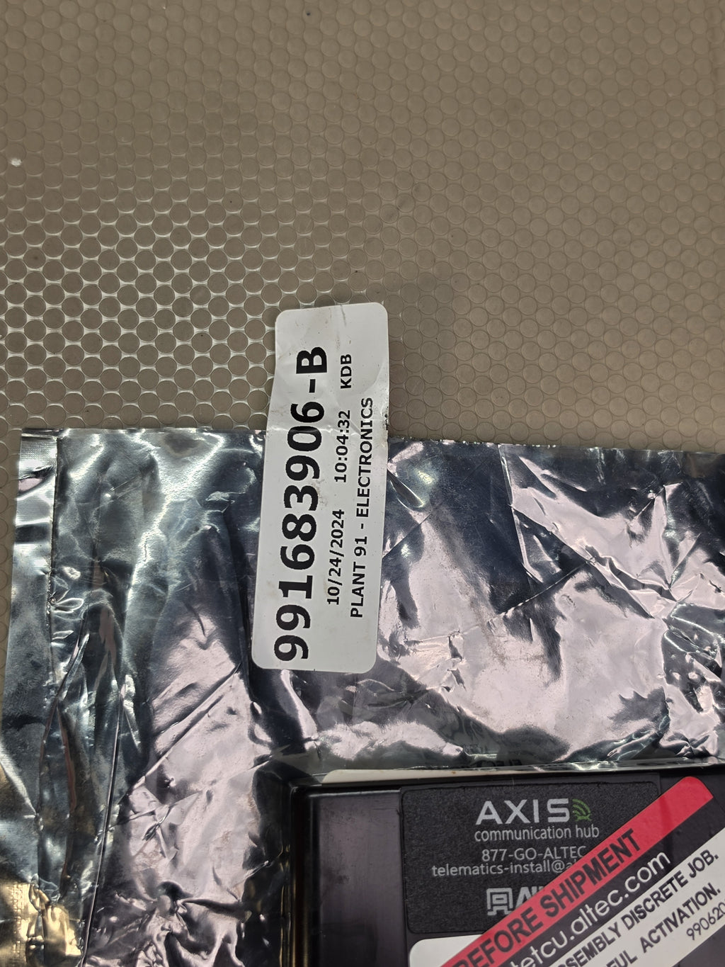 Altec 991683906-B Communication Hub AXIS Control Module Telematics Gateway