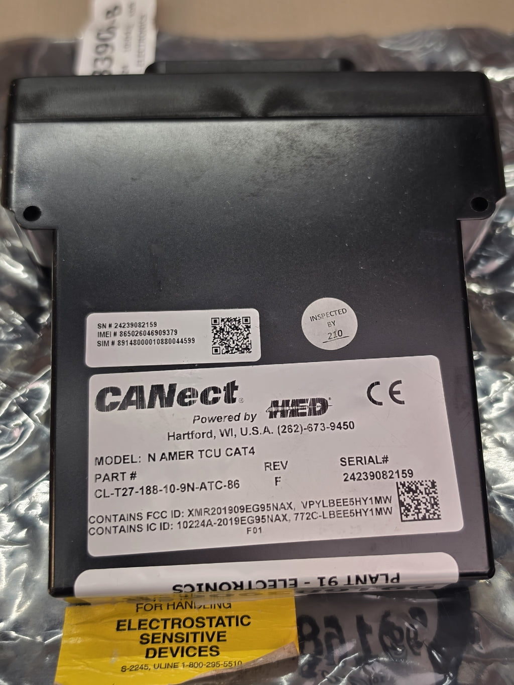 Altec 991683906-B Communication Hub AXIS Control Module Telematics Gateway