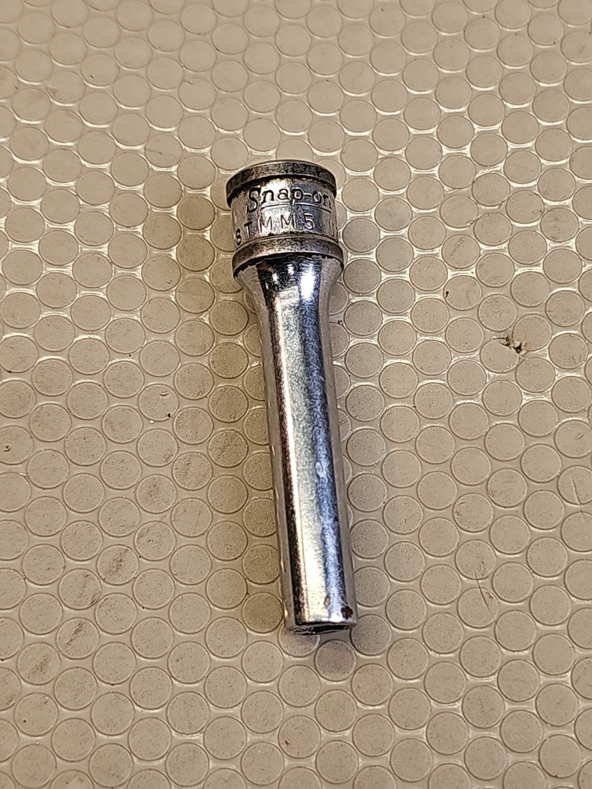 Snap-on Tools 1/4" Drive 6pt Point Metric 5mm Deep Socket STMM5 USA