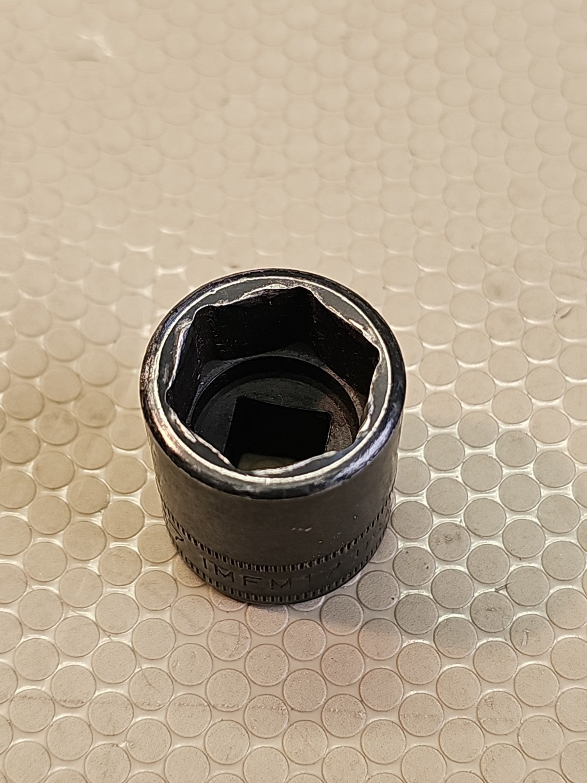Snap On Tools 3/8" Drive 6-Point Metric 17mm Shallow Impact Socket IMFM17 USA