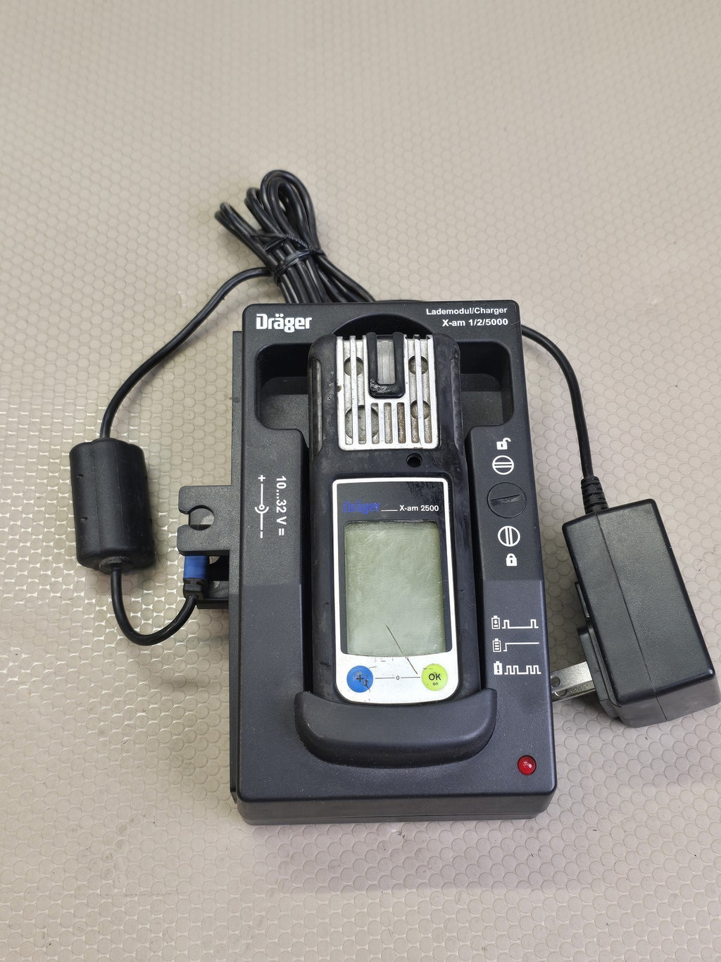 Dräger 8318639 X-am 1/2/5000 Charger w/ X-am 2500 Multi-Gas Detector