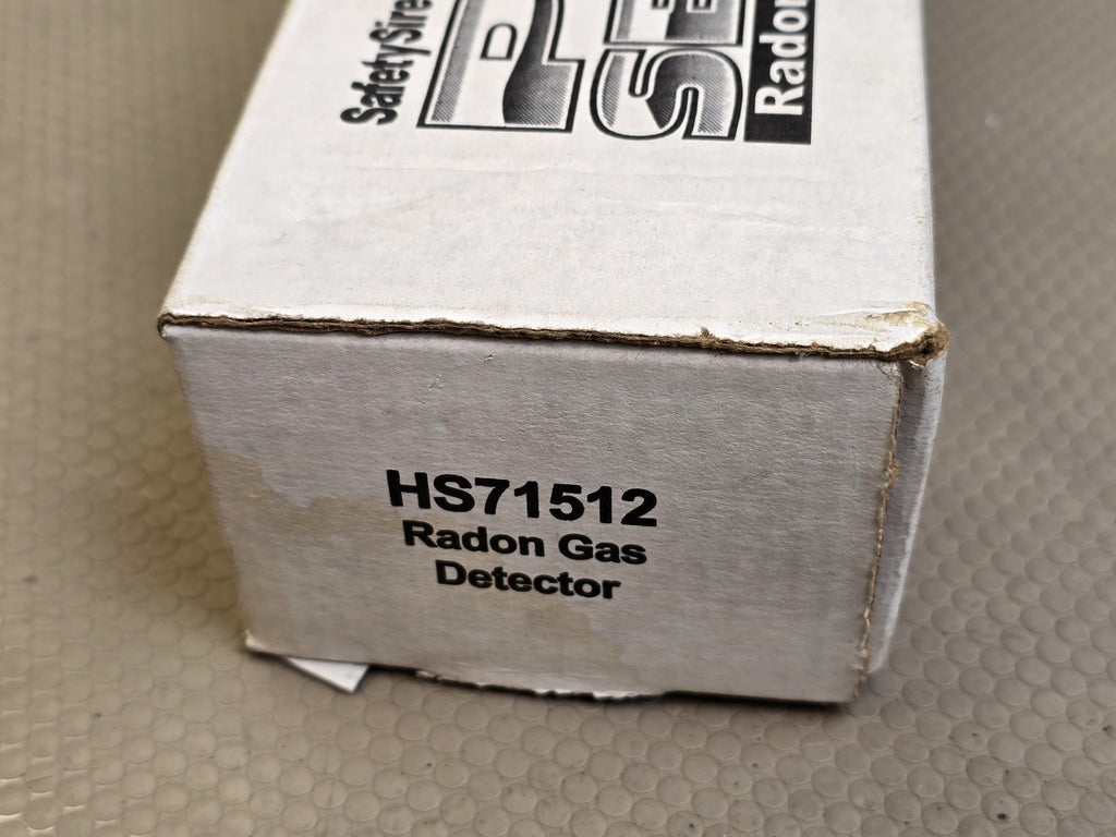 SafetySiren HS71512 Pro Series 3 Digital Radon Gas Detector Monitor w/ AC Adapte