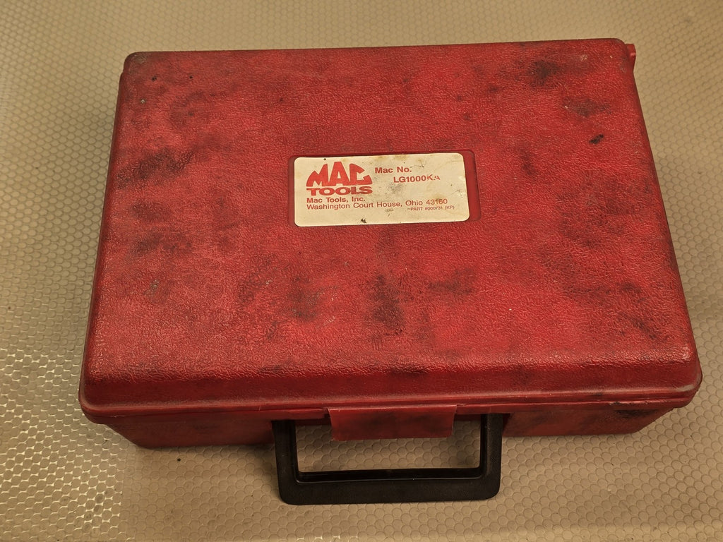 Mac Tools LG1000KA Solid State Soldering Gun Kit 1000°F with Case Used