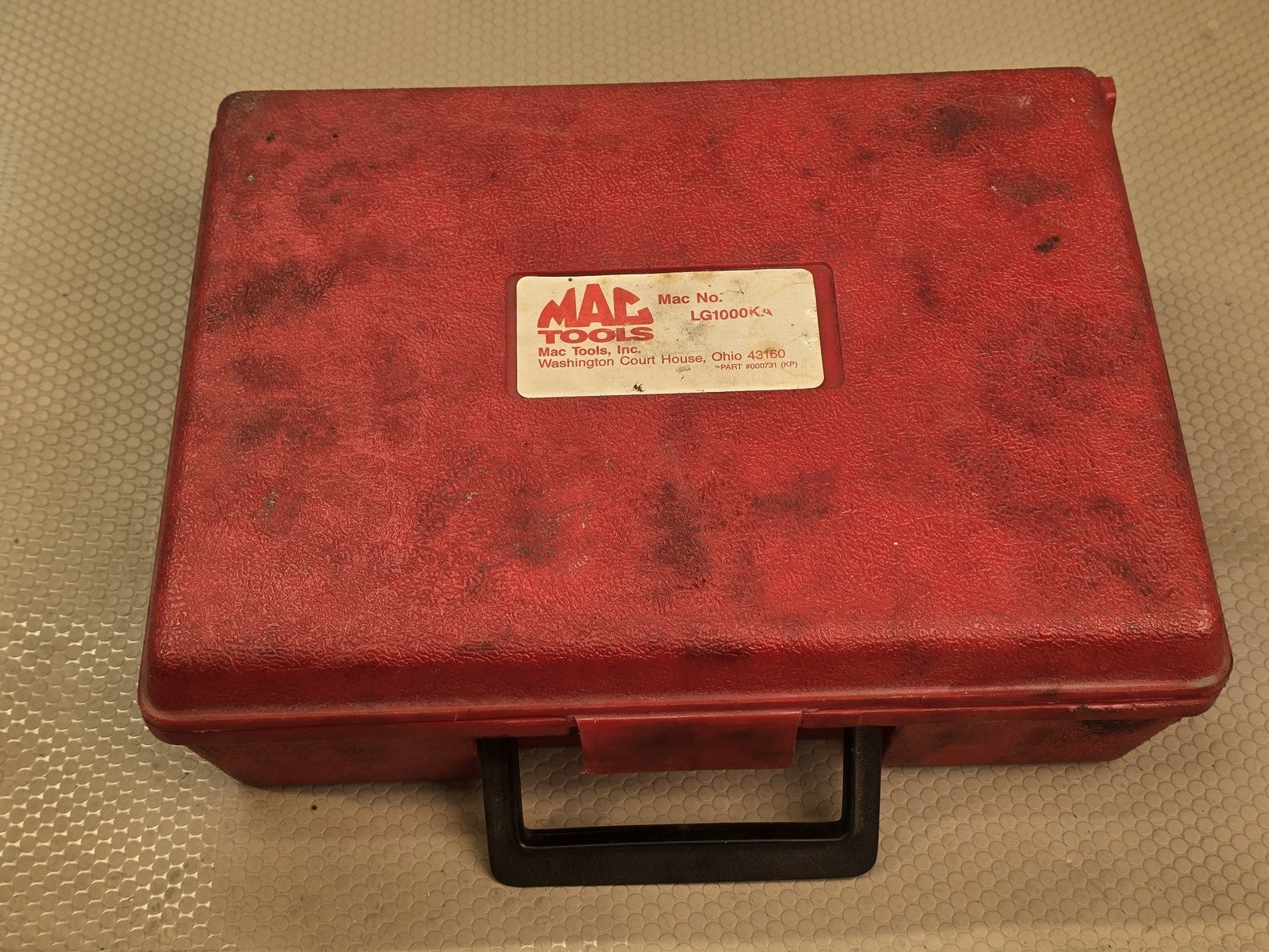Mac Tools LG1000KA Solid State Soldering Gun Kit 1000°F with Case Used