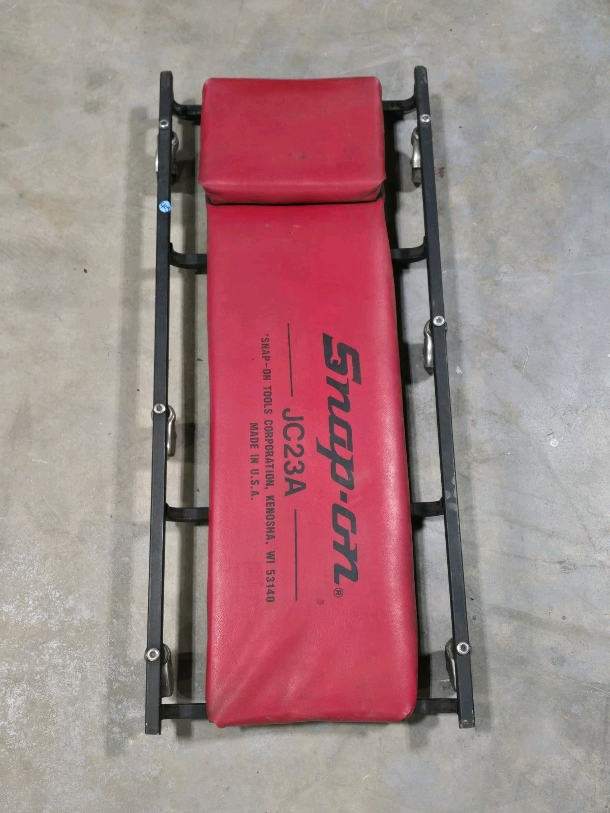 Snap-on Tools JC23A Creeper Made In USA Red