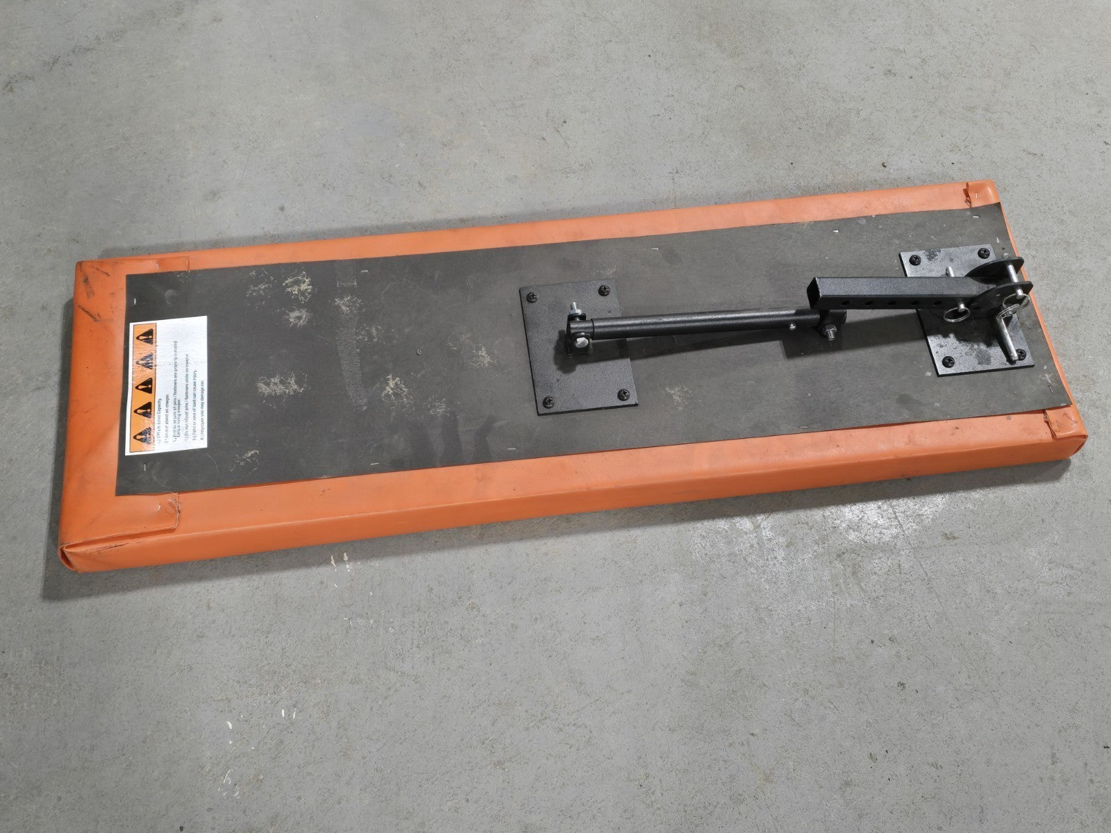 Snap-on Tools Top Side Creeper Orange Made In USA Red