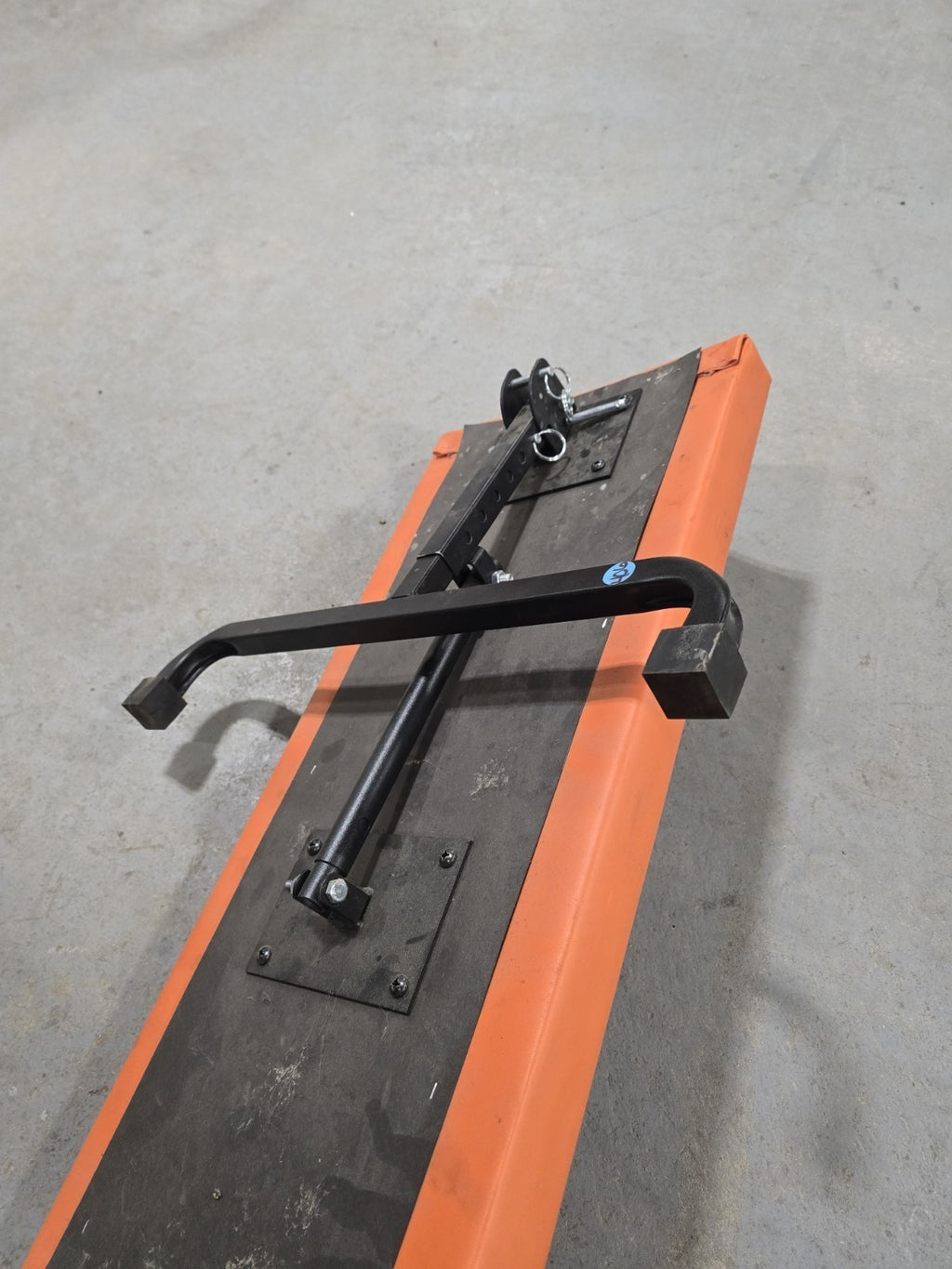 Snap-on Tools Top Side Creeper Orange Made In USA Red