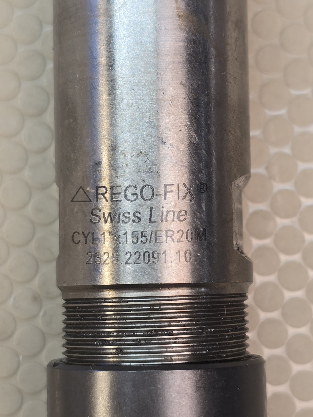 REGO-FIX CYL 1" x 100 / ER20M Collet Chuck 1" Straight Shank Hi-Q/ERM20