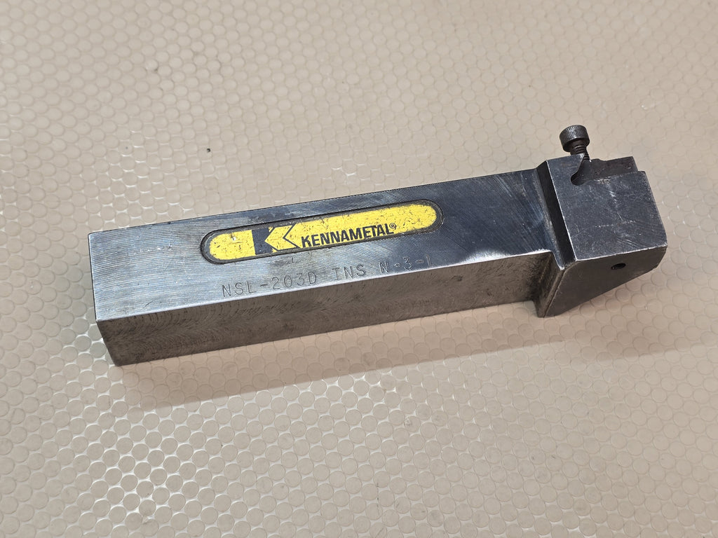 KENNAMETAL NSL-203D Lathe Turning Tool Holder INS N-3-1 1.25" Shank