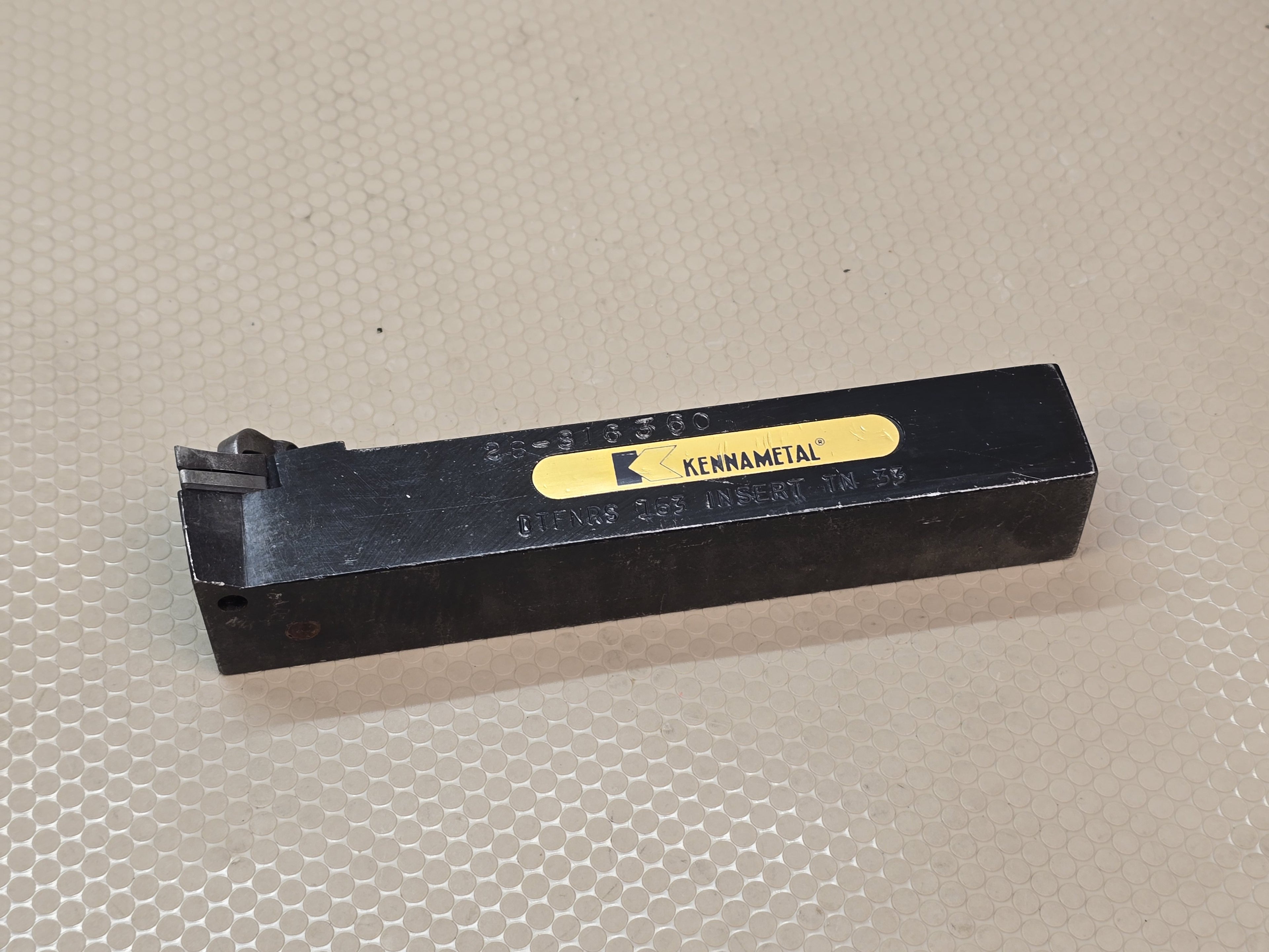 KENNAMETAL 28-816360 DTFNRS 163 Turning Tool Holder for TN 33 Insert