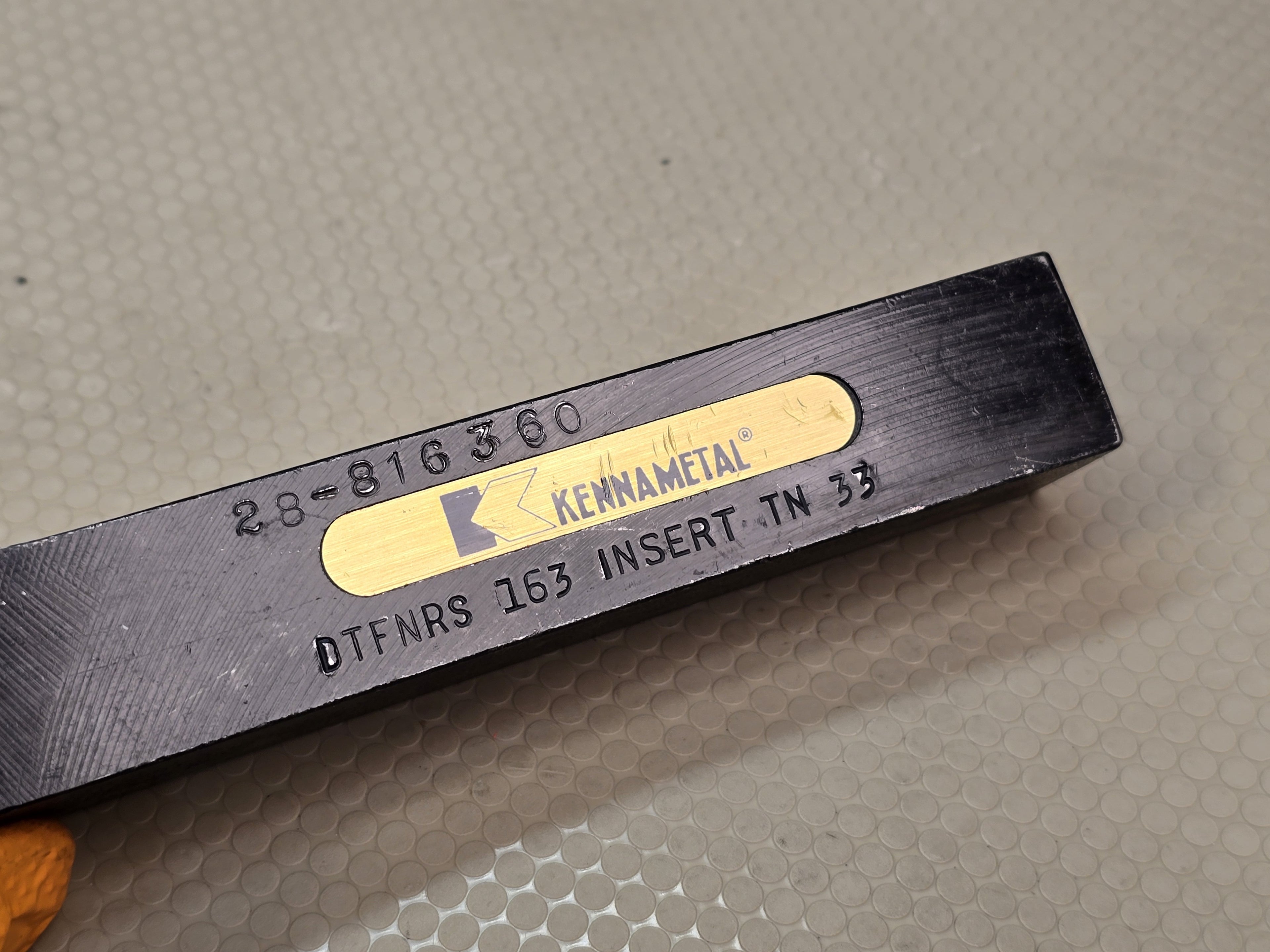 KENNAMETAL 28-816360 DTFNRS 163 Turning Tool Holder for TN 33 Insert