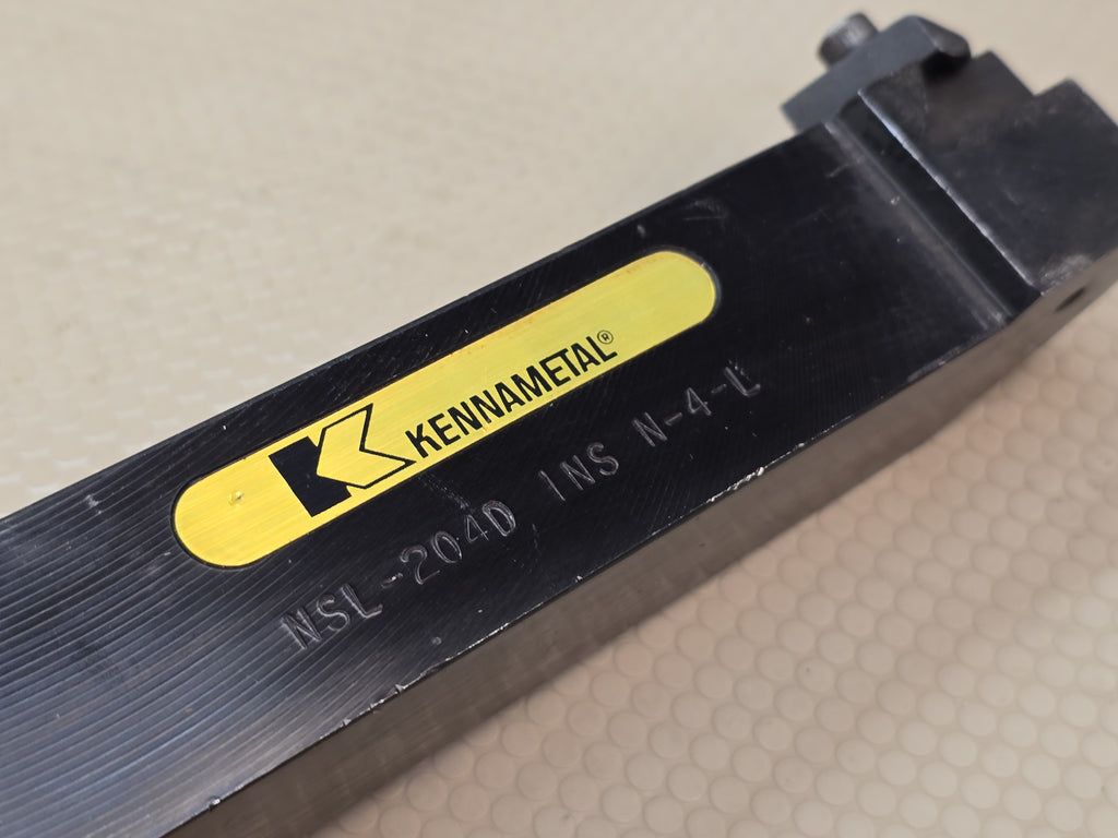 KENNAMETAL NSL-204D 1-1/4" Lathe Tool Holder for N-4-L Inserts