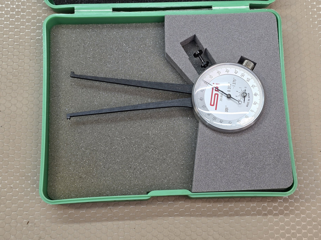SPi 20-950-2 Dial Caliper Groove Gage 0.375-1.375" Range .001" Resolution 20-950-2 Japan