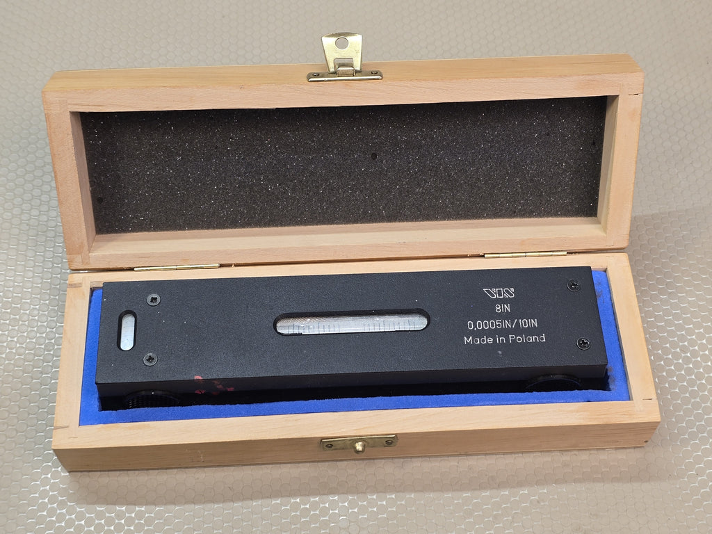 VIS 06.678 Precision Machinist Level 8IN 8" 0.0005IN/10IN Made in Poland