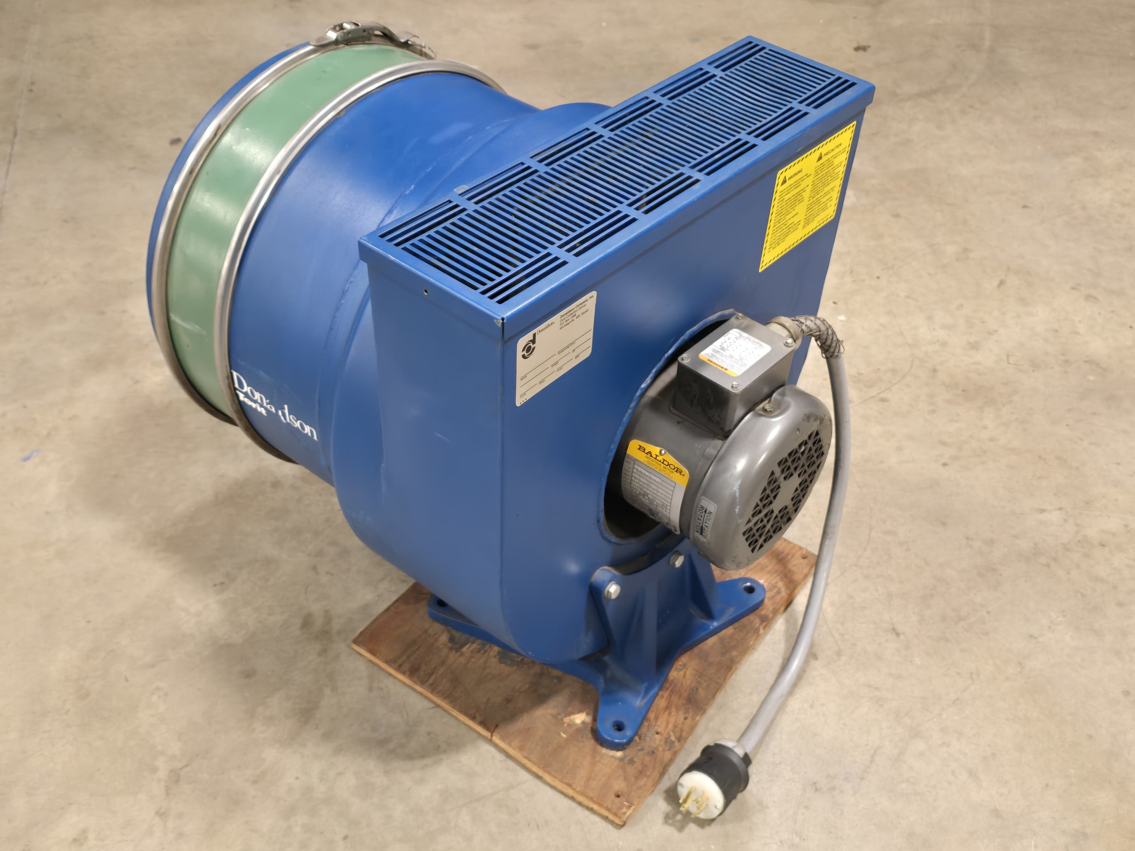 Donaldson Torit EA905 Centrifugal Mist Collector with Baldor Motor *Recent Service*