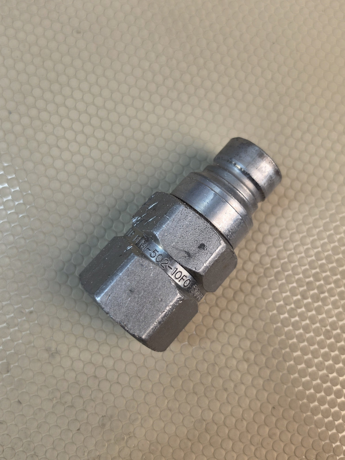 Parker FEM-502-10FO Hydraulic Quick Connect Coupler Nipple 5000 PSI
