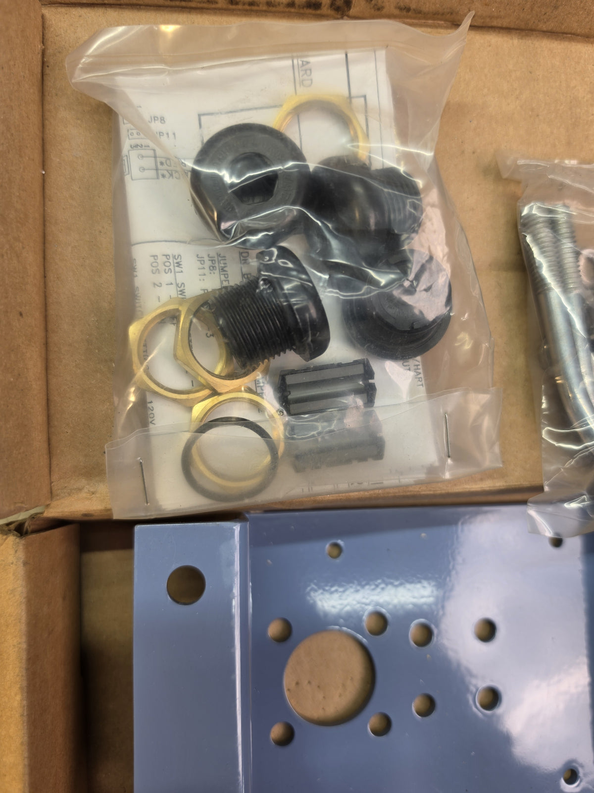 Rosemount Analytical 23820-00 1055C Pipe Mounting Bracket Kit Rev F - NEW