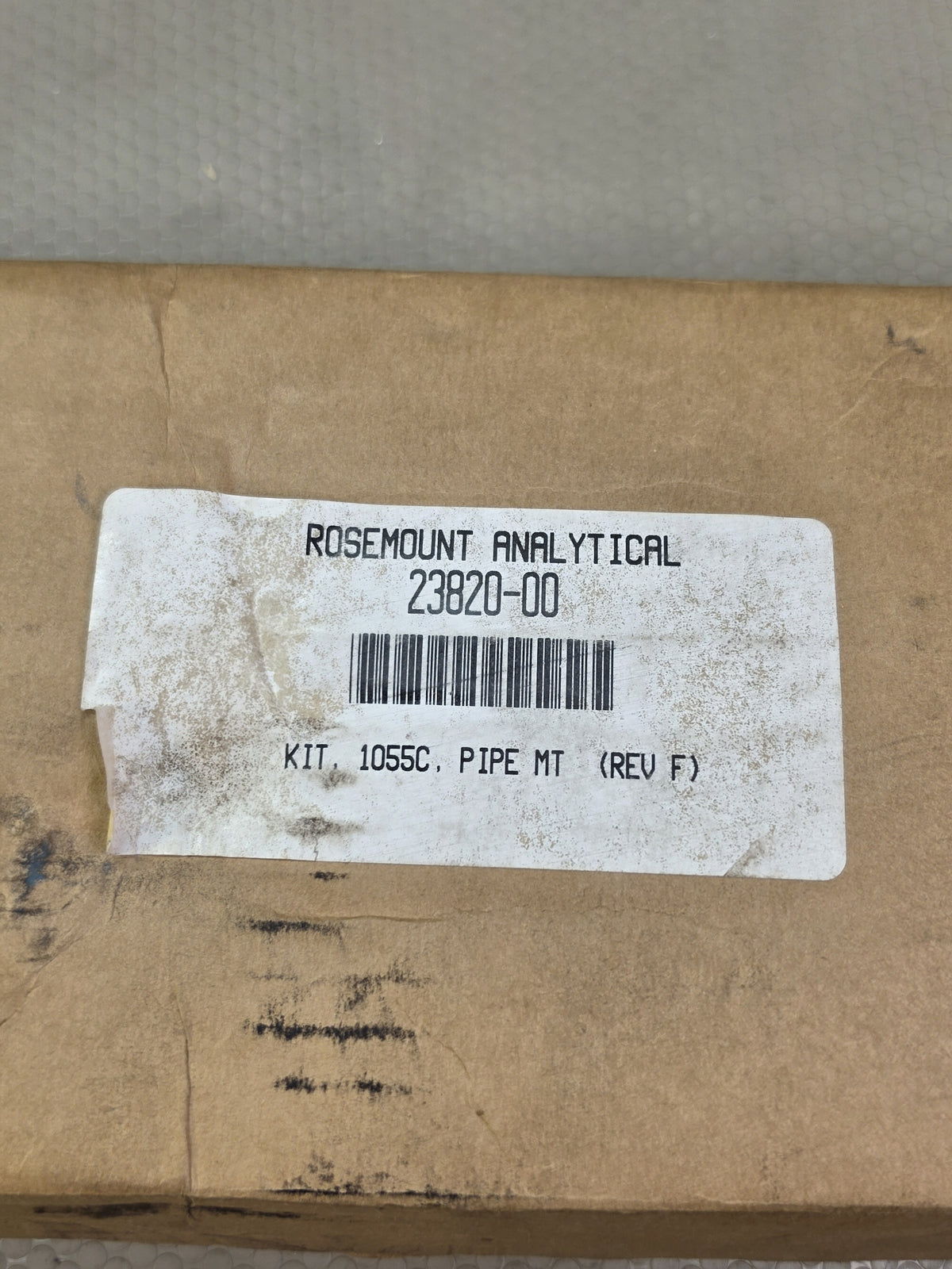 Rosemount Analytical 23820-00 1055C Pipe Mounting Bracket Kit Rev F - NEW