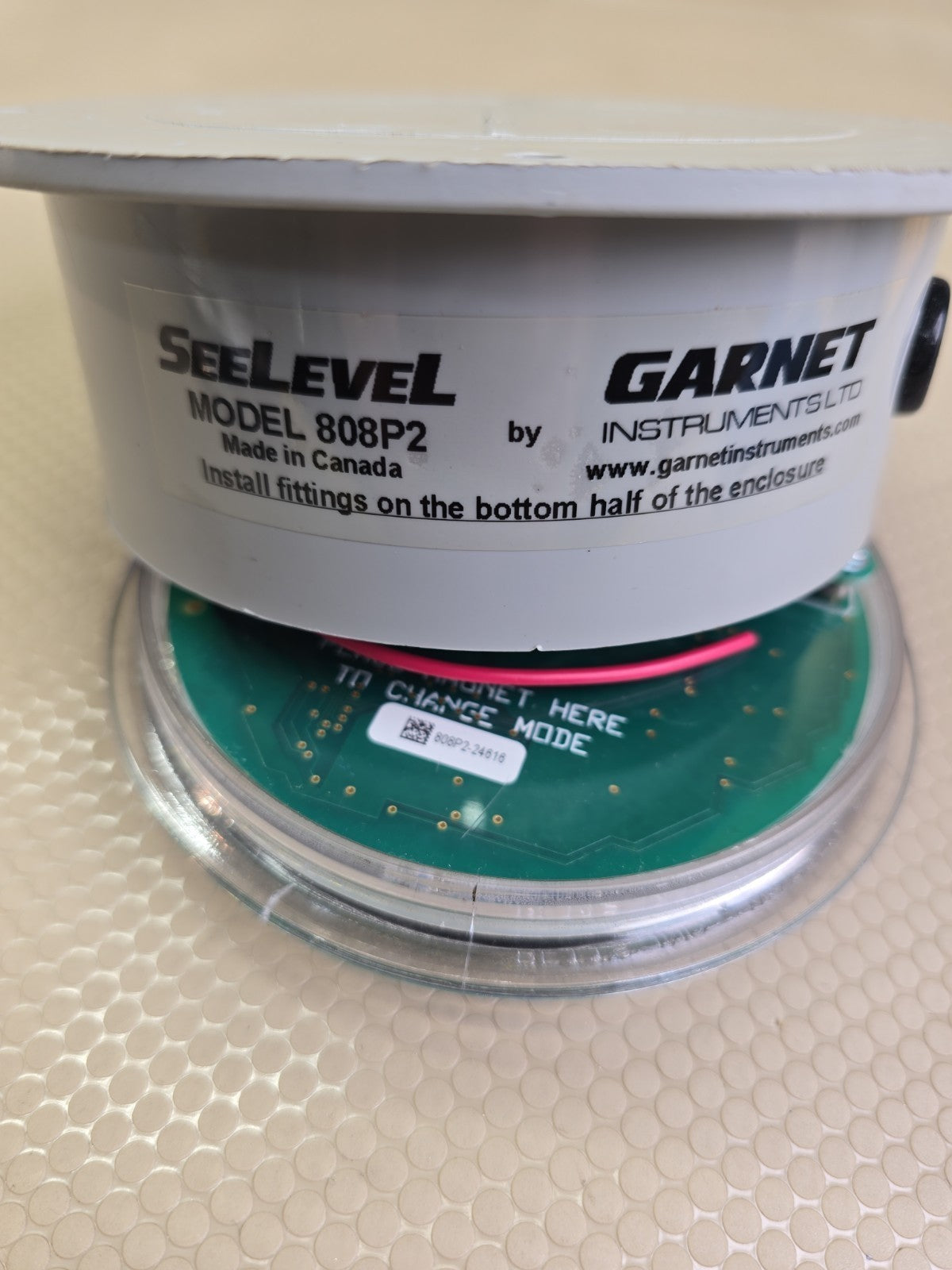 Garnet SeeLeveL Special 808-P2 Tank Monitor Gauge System Lightly Used