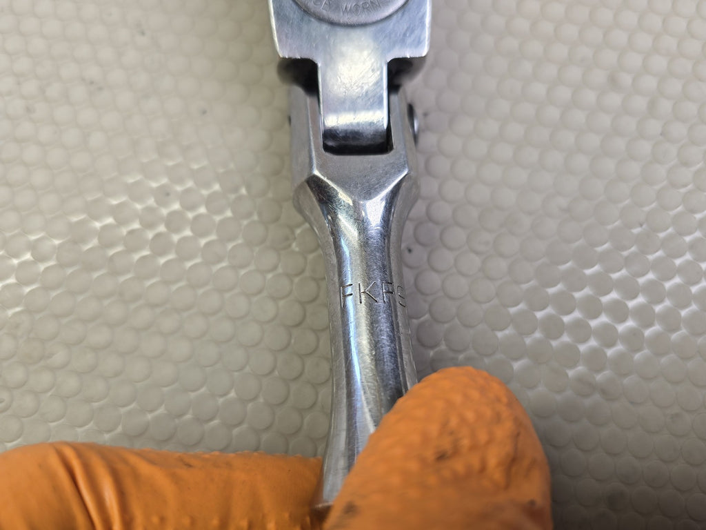 Snap-on FKF80A 3/8" Drive Dual 80 Flex Head Stubby Ratchet Wrench USA