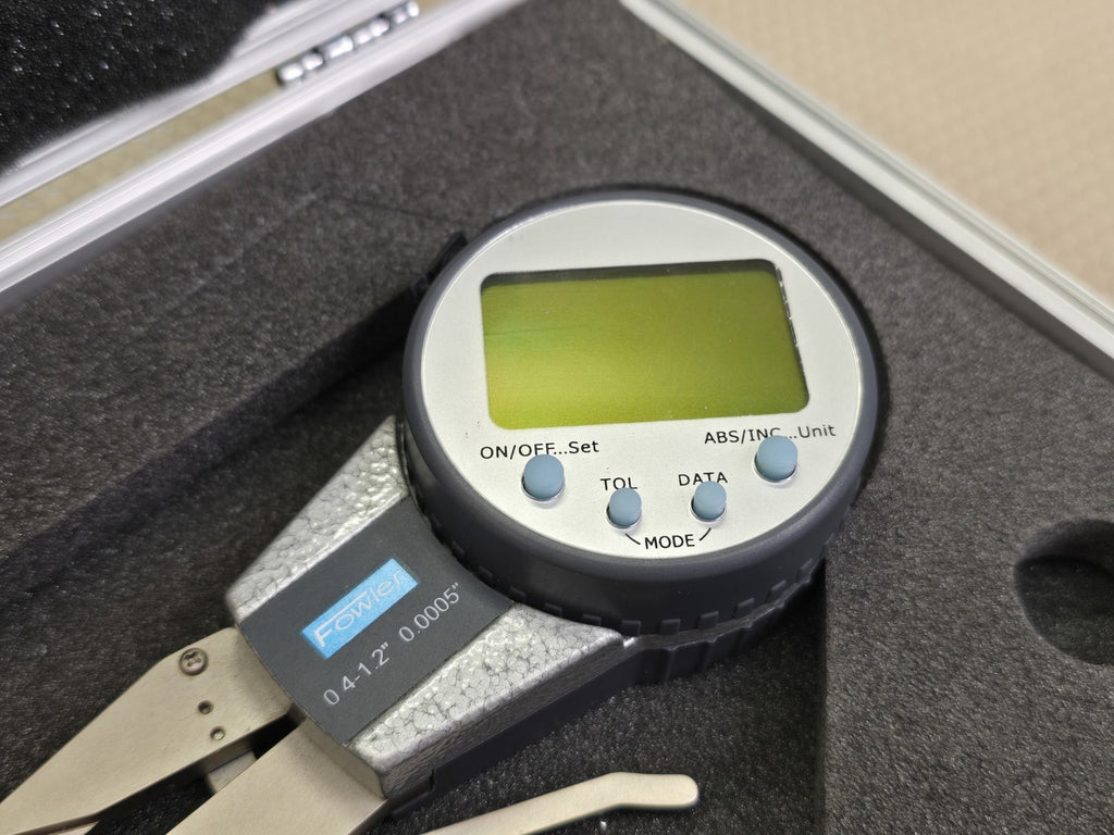 Fowler 54-554-623-0 Digital Internal Caliper Gauge Groove 0.4-1.2" 0.0005"