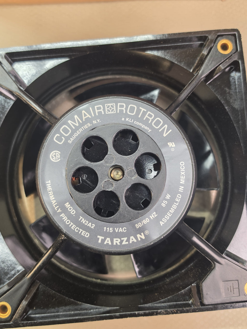 Comair Rotron TN3A2 Tarzan Tubeaxial Cooling Fan 115VAC 85W 50/60Hz New