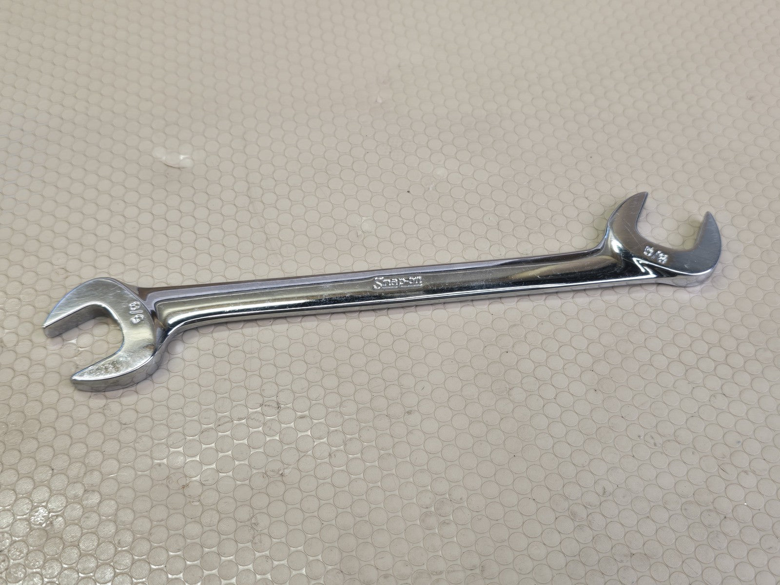 Snap-on VS20 5/8" SAE 4-Way Angle Head Open End Obstruction Wrench USA