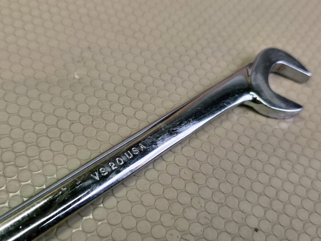 Snap-on VS20 5/8" SAE 4-Way Angle Head Open End Obstruction Wrench USA
