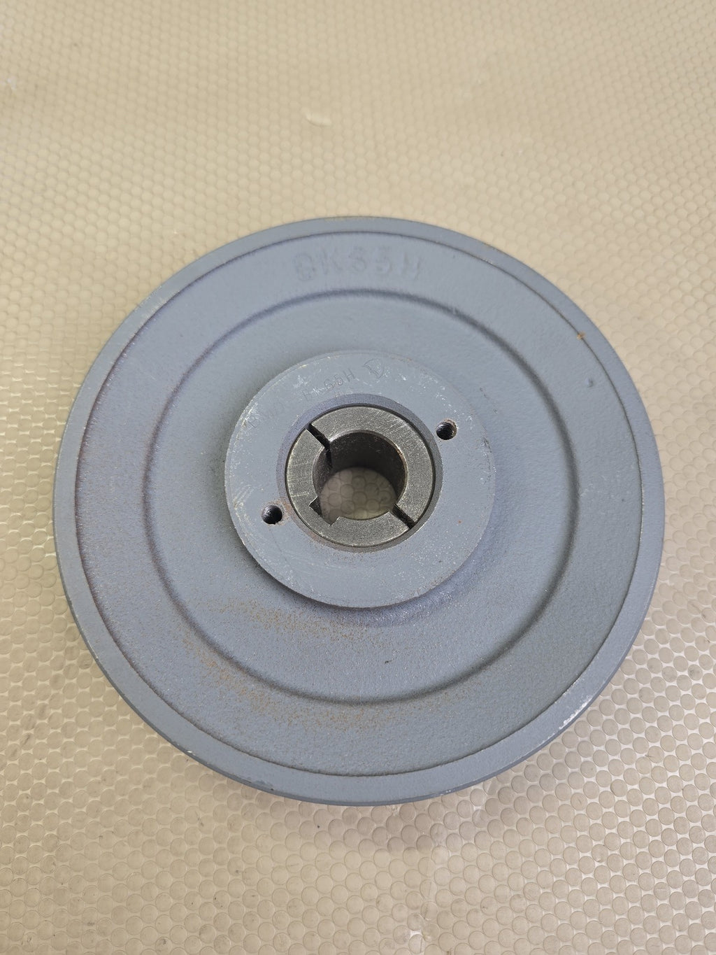 BK65H Single Groove V-Belt Pulley Sheave 6.25" OD for H Taper Lock Bushing Cast