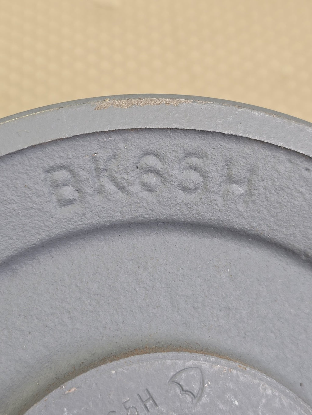 BK65H Single Groove V-Belt Pulley Sheave 6.25" OD for H Taper Lock Bushing Cast