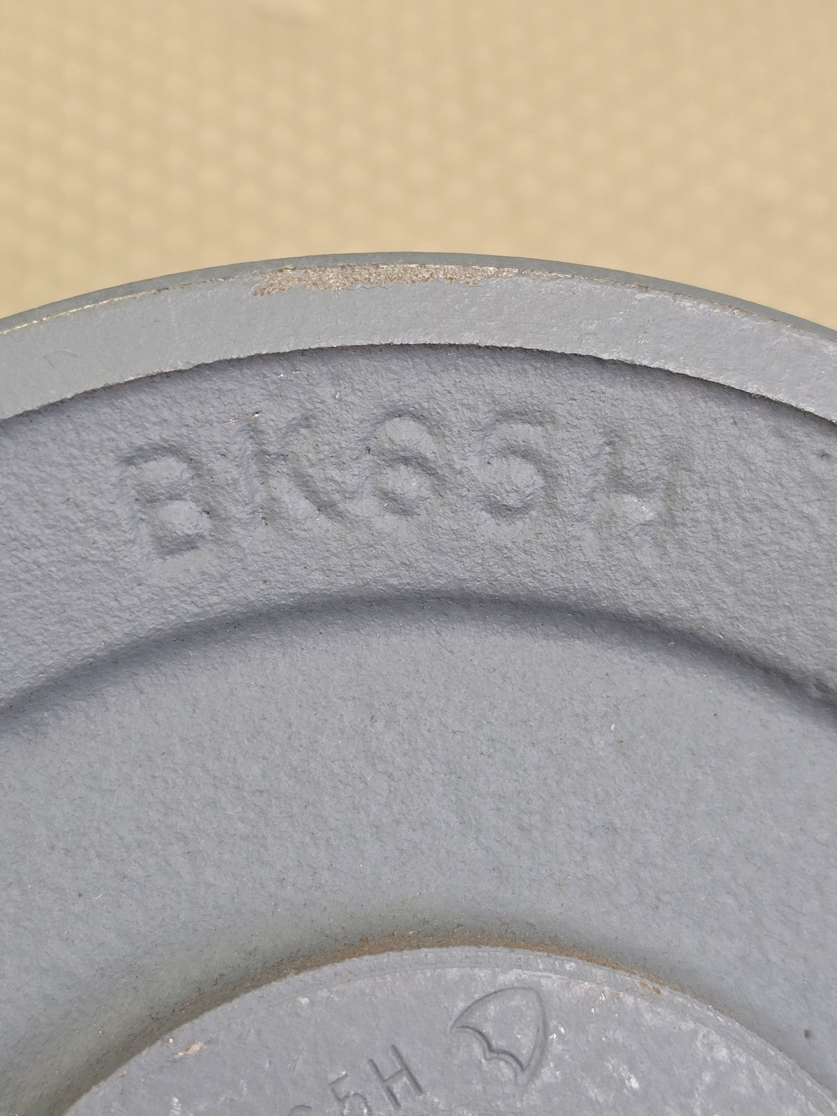 BK65H Single Groove V-Belt Pulley Sheave 6.25" OD for H Taper Lock Bushing Cast