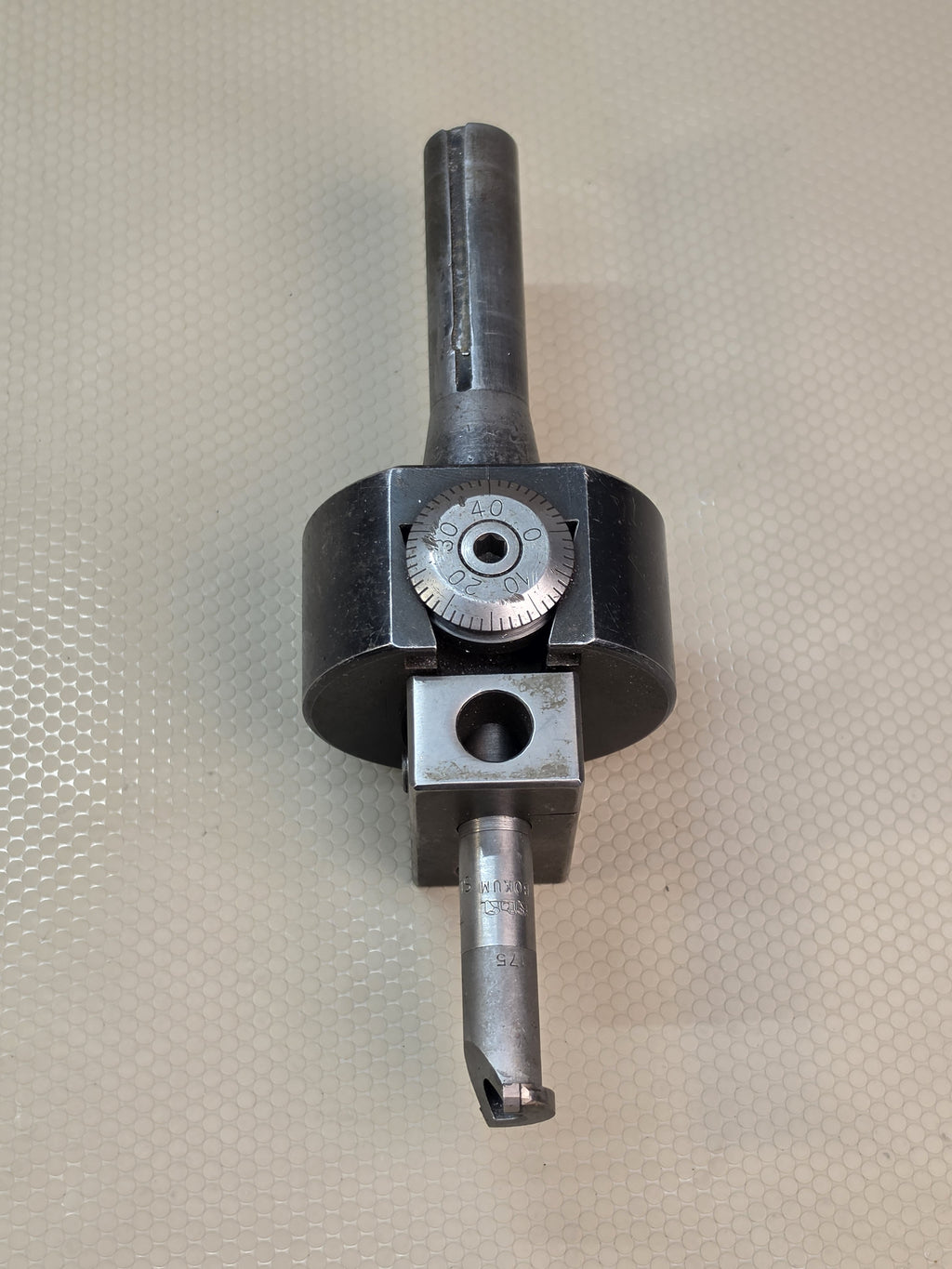 Bridgeport Boring Bar Holder BOKUM Micro Dial Boring Head w/ S-175 Boring Bar Tool