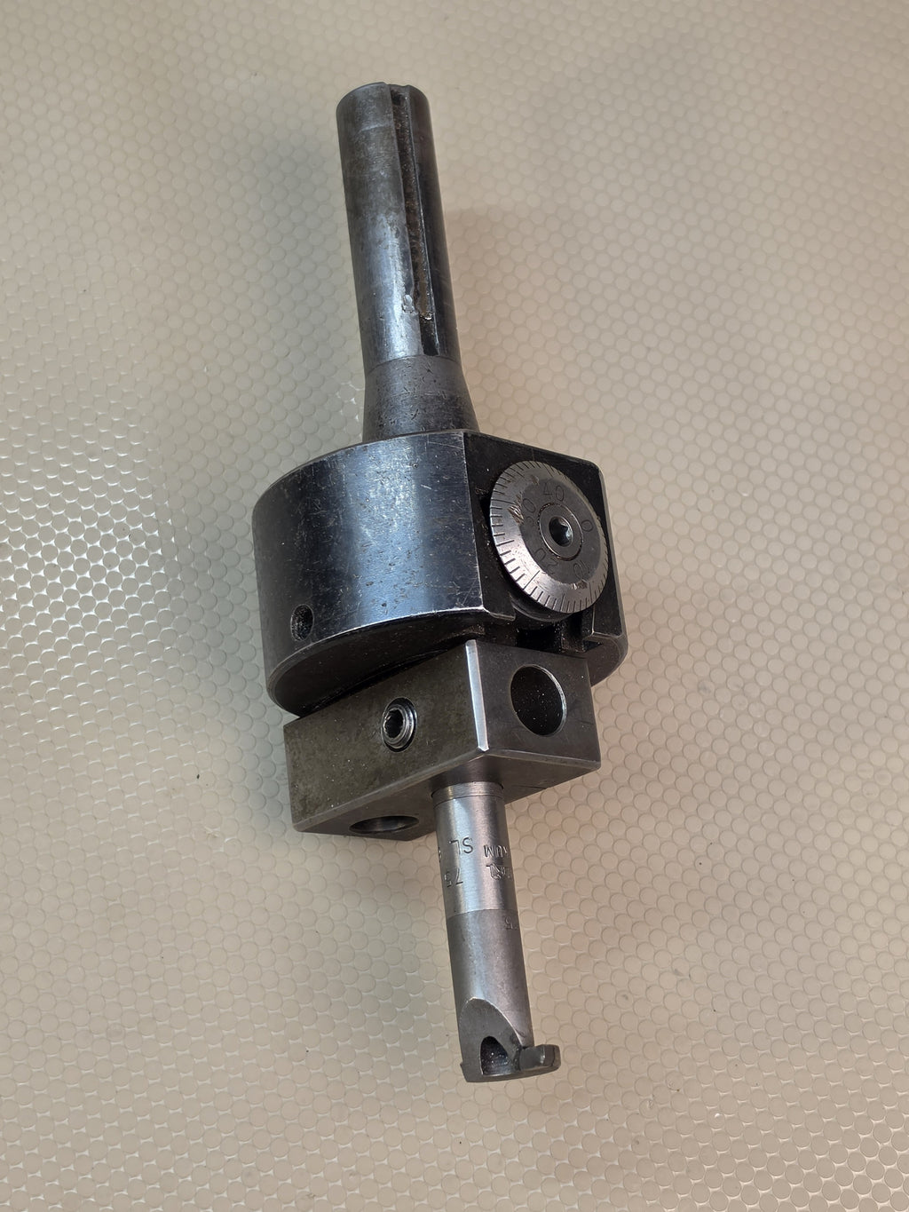 Bridgeport Boring Bar Holder BOKUM Micro Dial Boring Head w/ S-175 Boring Bar Tool