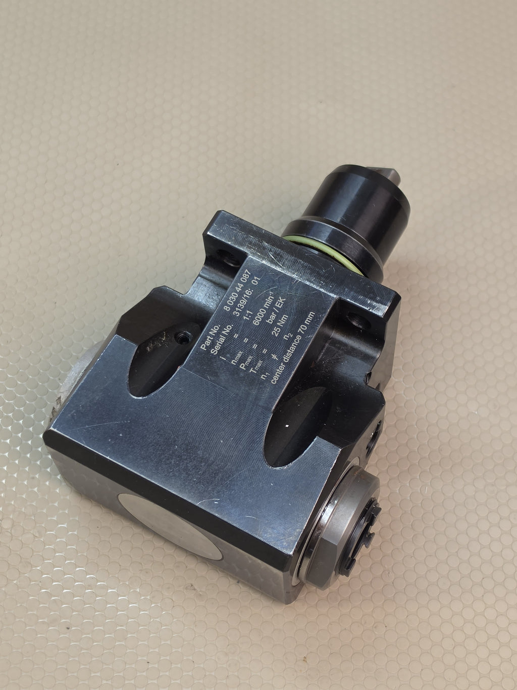 HEIMATEC 8 030 44 087 90° Live Tool Holder BMT40 Eurotech B436Y2 CNC Lathe Right Angle